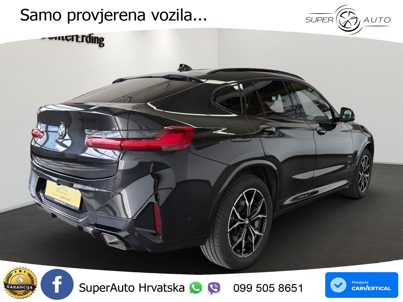 BMW X4 30d (286 KS) xDrive Steptronic M Sport LED+GR SJED+ACC