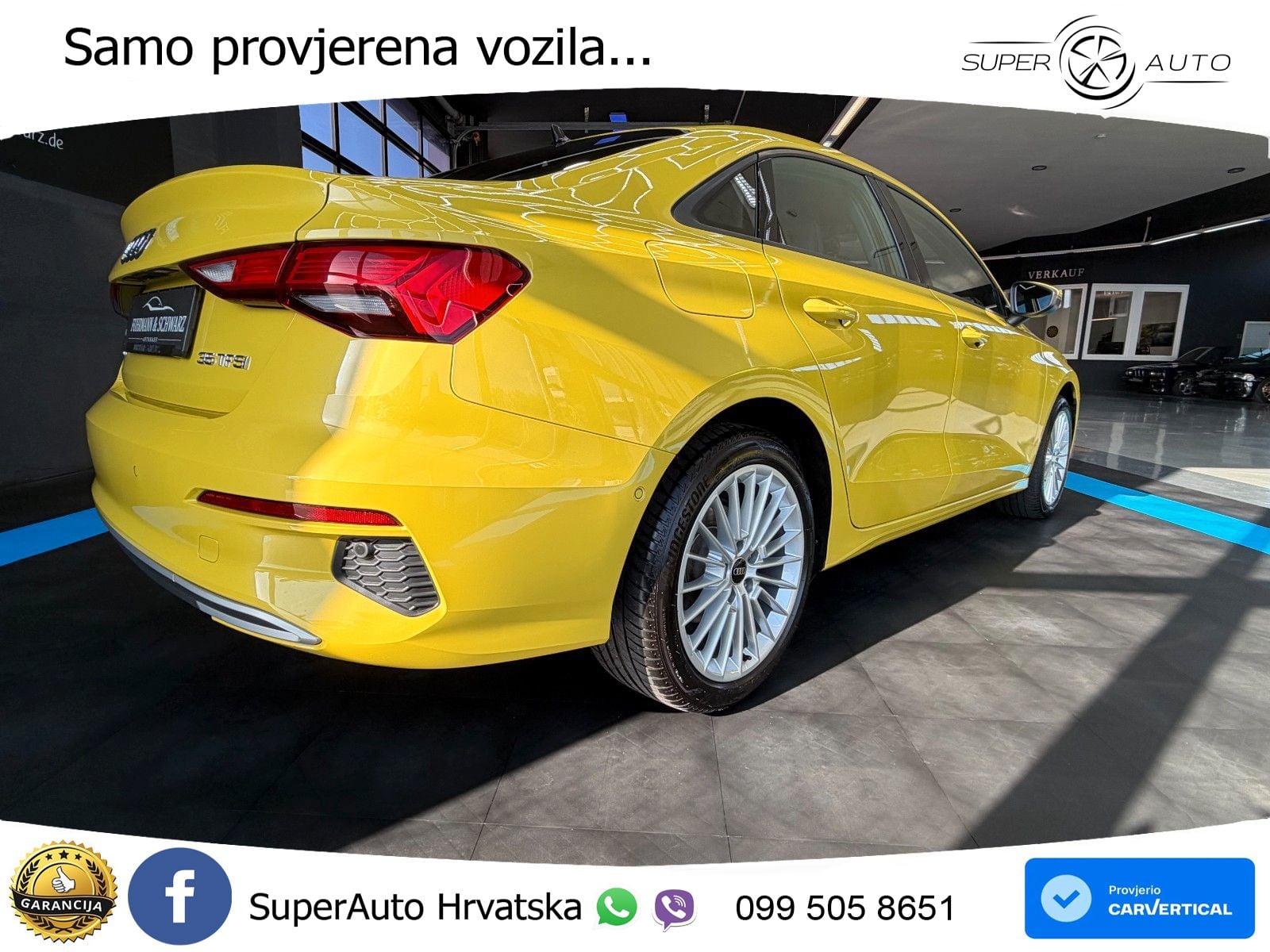 Audi A3 Limuzina 35 TFSI (150 KS) S tronic S line LED+GR SJED+ACC