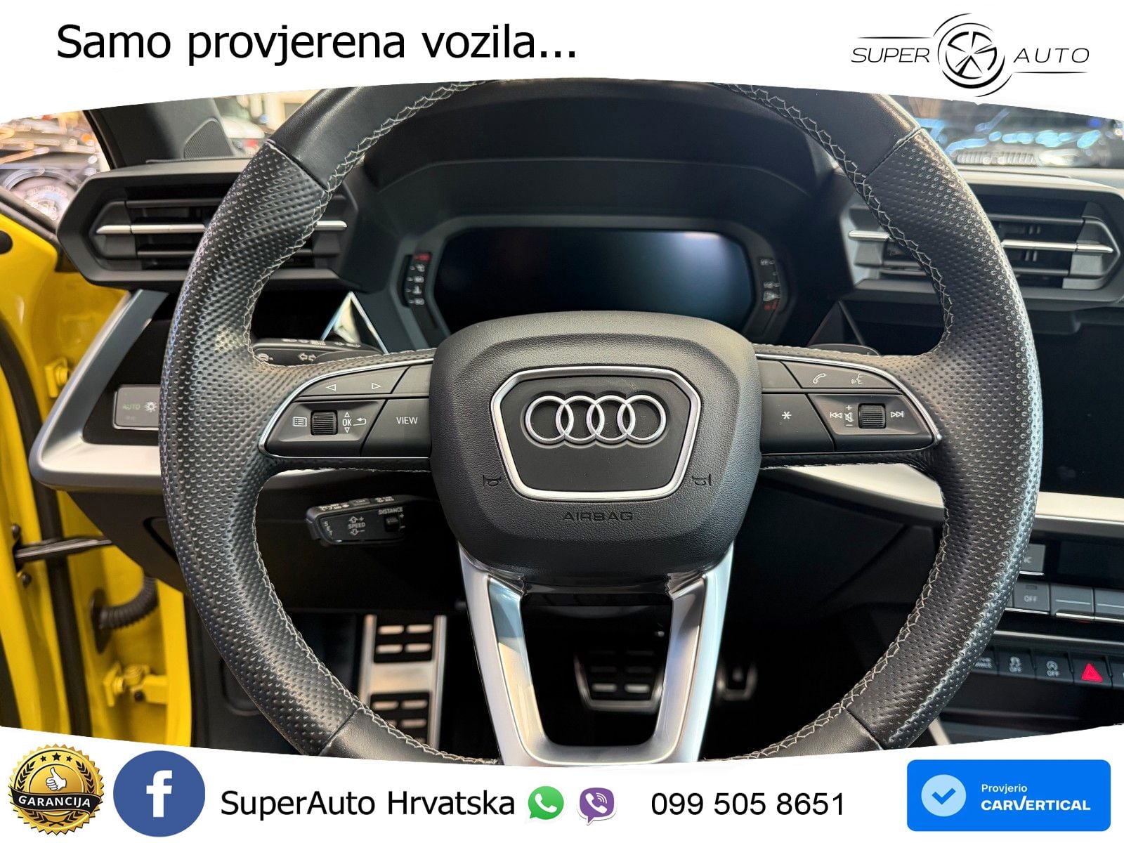 Audi A3 Limuzina 35 TFSI (150 KS) S tronic S line LED+GR SJED+ACC