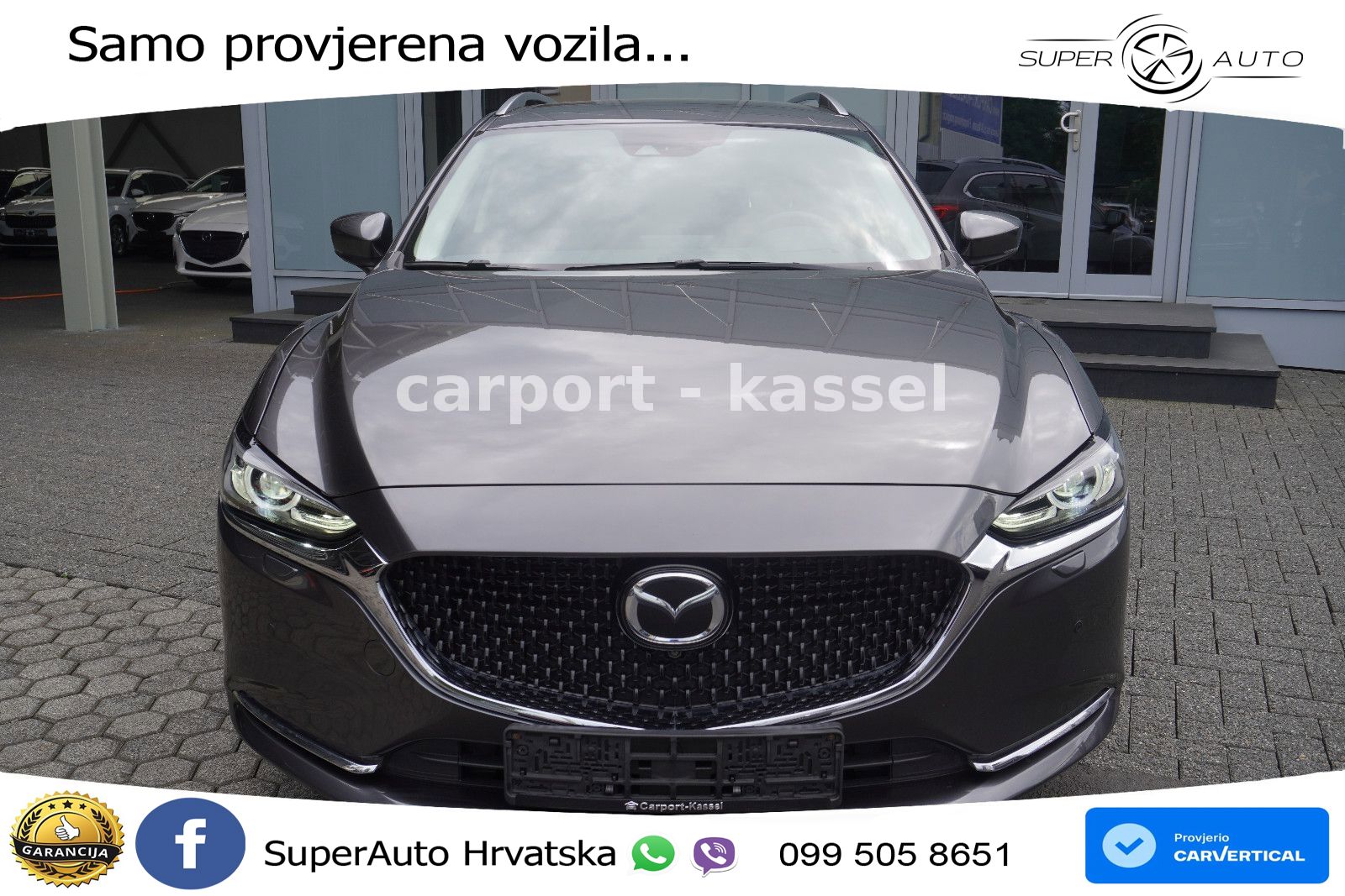 Mazda 6 Sport Combi 2.2 SKYACTIV-D (150 KS) LED+GR SJED+ACC