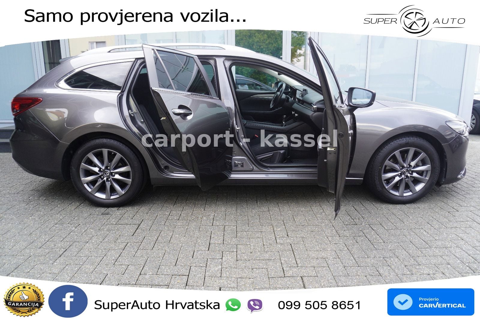 Mazda 6 Sport Combi 2.2 SKYACTIV-D (150 KS) LED+GR SJED+ACC