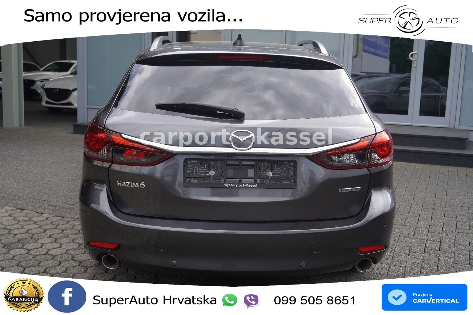 Mazda 6 Sport Combi 2.2 SKYACTIV-D (150 KS) LED+GR SJED+ACC