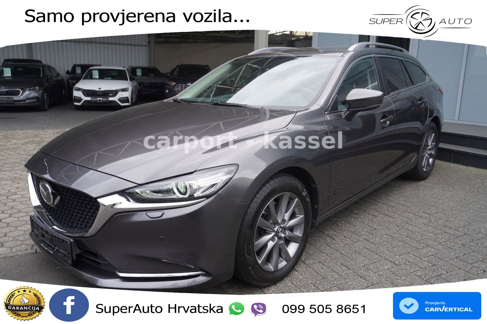 Mazda 6 Sport Combi 2.2 SKYACTIV-D (150 KS) LED+GR SJED+ACC