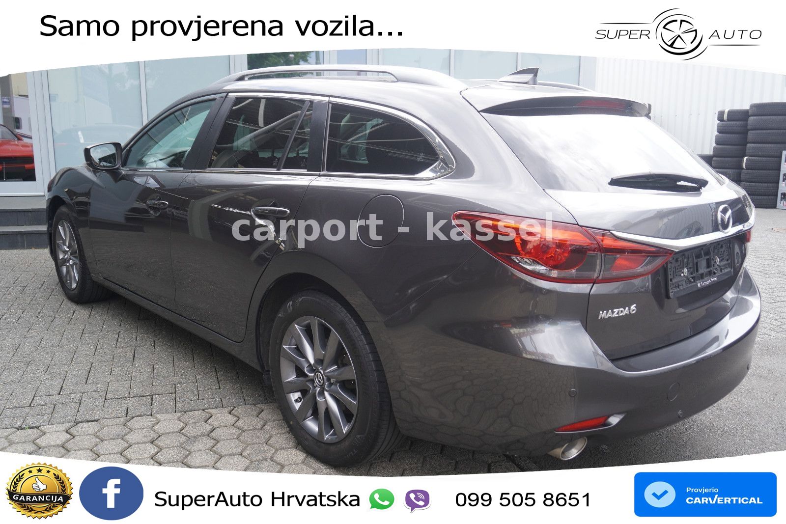 Mazda 6 Sport Combi 2.2 SKYACTIV-D (150 KS) LED+GR SJED+ACC