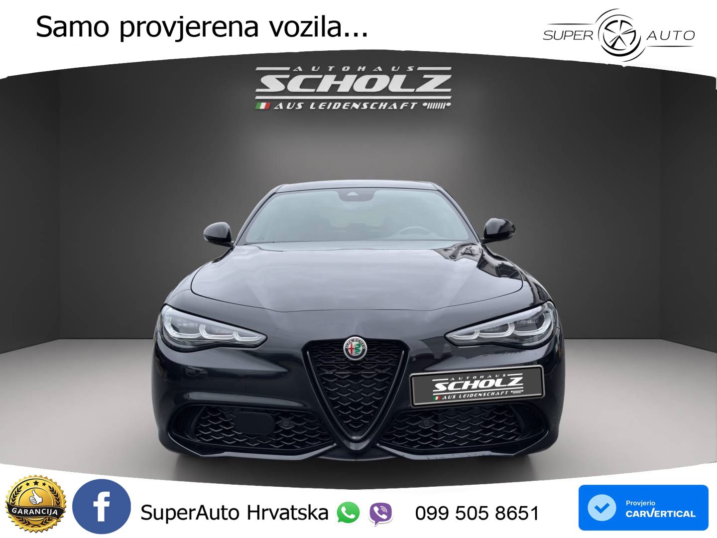 Alfa Romeo Giulia 2.0 Turbo (280 KS) AWD Automatic LED+GR SJED+ACC