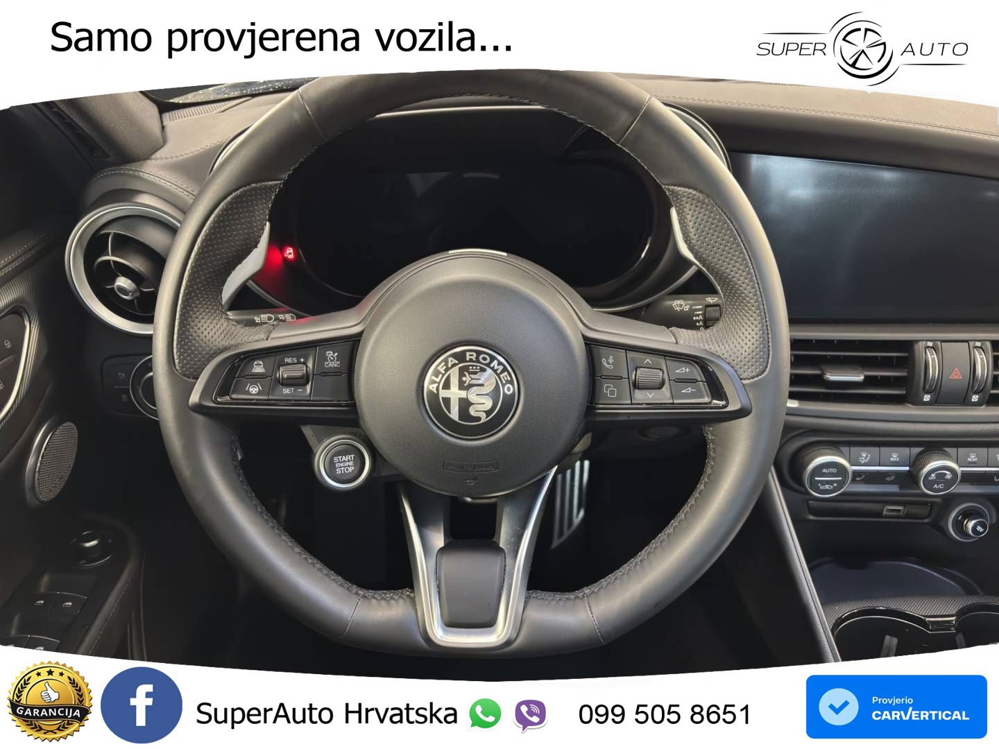 Alfa Romeo Giulia 2.0 Turbo (280 KS) AWD Automatic LED+GR SJED+ACC