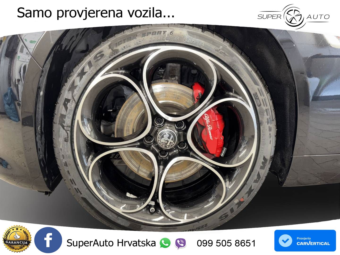 Alfa Romeo Giulia 2.0 Turbo (280 KS) AWD Automatic LED+GR SJED+ACC