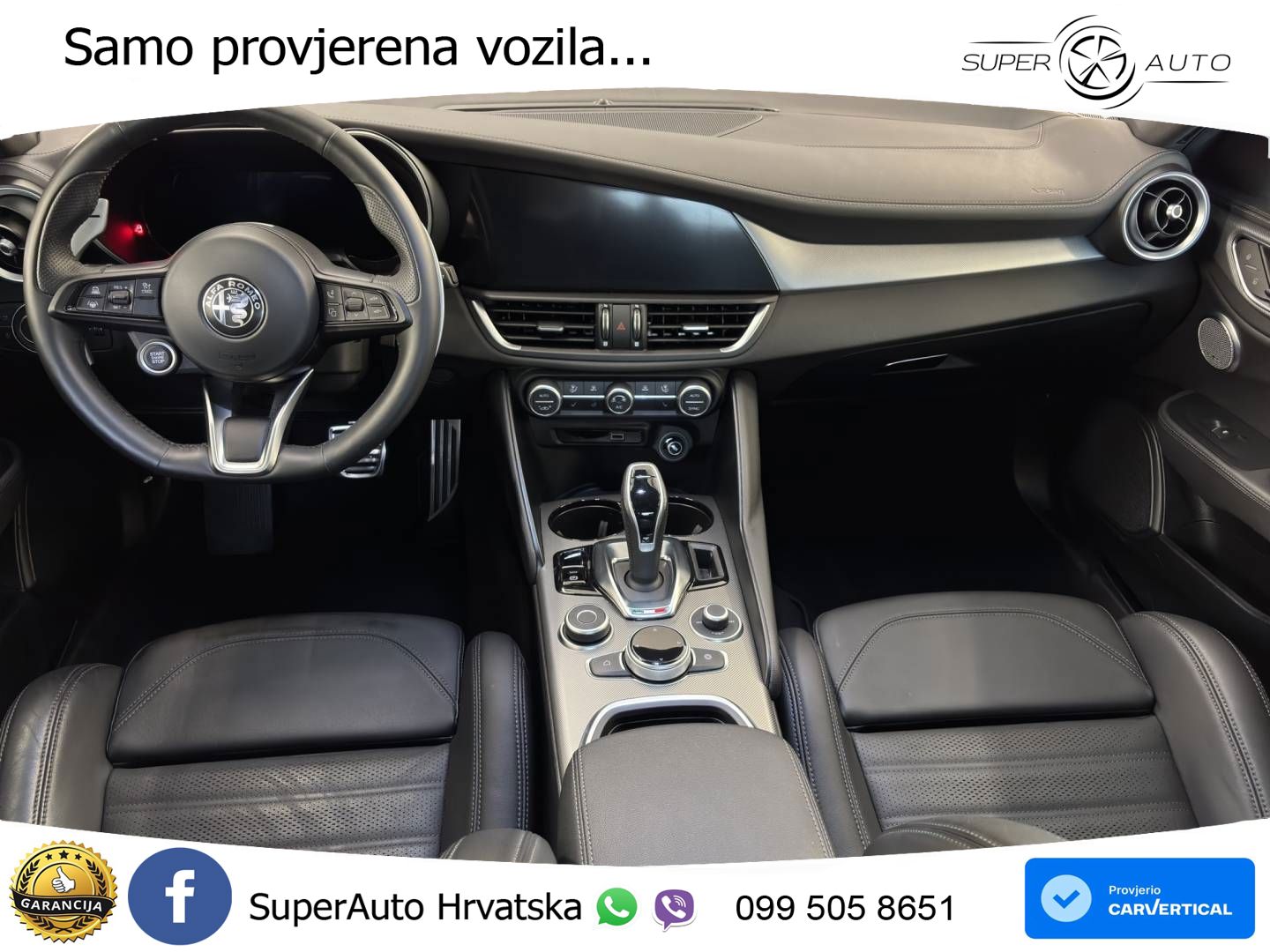 Alfa Romeo Giulia 2.0 Turbo (280 KS) AWD Automatic LED+GR SJED+ACC