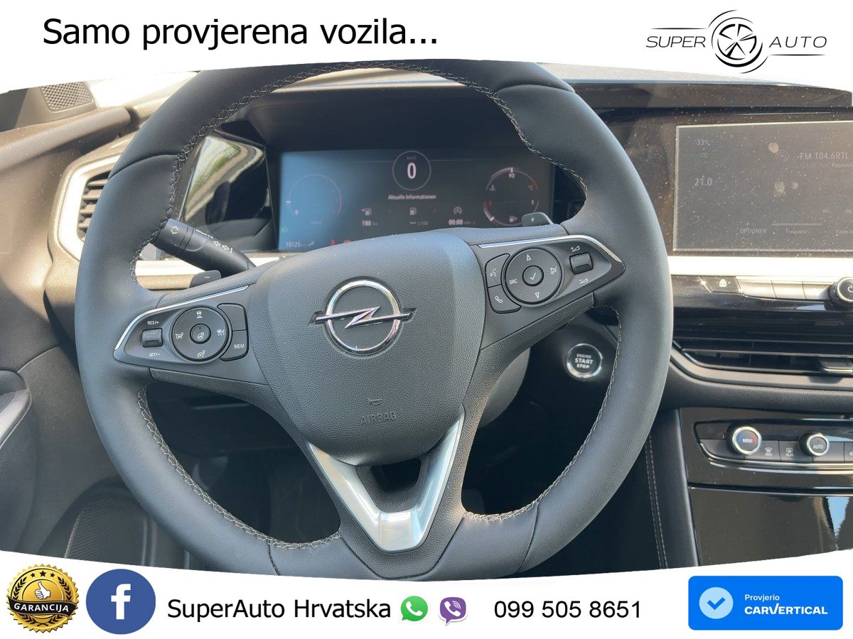 Opel Grandland 1.2i Turbo (130 KS) Automatic GS LED+GR SJED+ACC