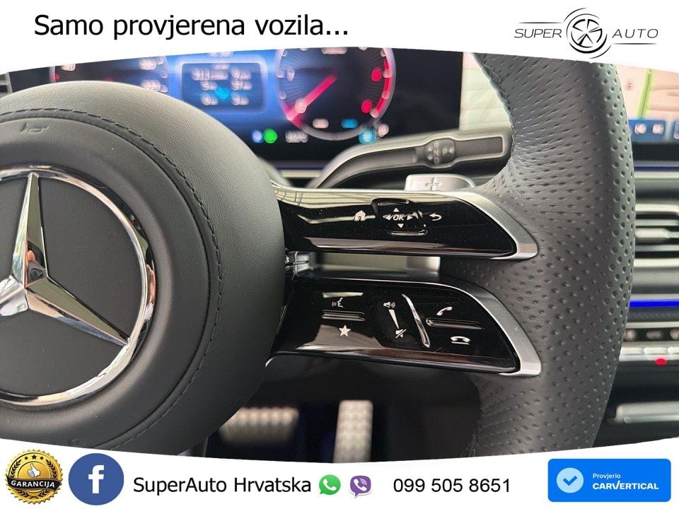 Mercedes GLE 450d (367 KS) EQ Boost 4MATIC 9G-TRONIC AMG ACC+HEAD+GR SJED+360+PANO