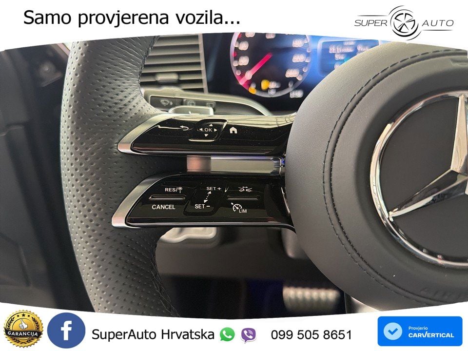 Mercedes GLE 450d (367 KS) EQ Boost 4MATIC 9G-TRONIC AMG ACC+HEAD+GR SJED+360+PANO