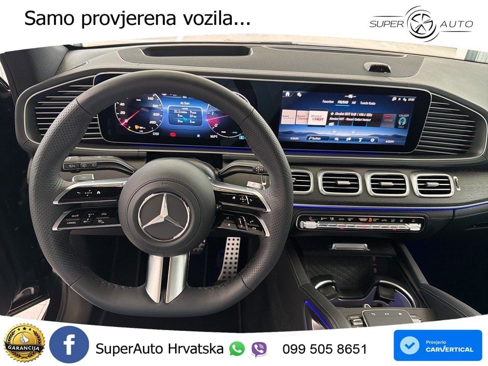 Mercedes GLE 450d (367 KS) EQ Boost 4MATIC 9G-TRONIC AMG ACC+HEAD+GR SJED+360+PANO