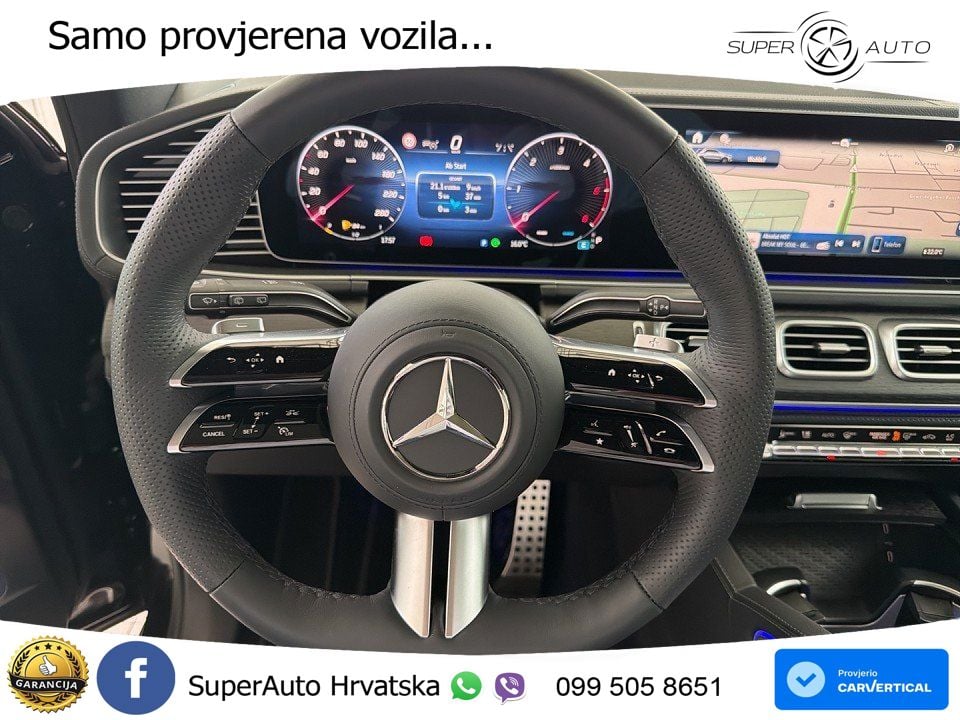 Mercedes GLE 450d (367 KS) EQ Boost 4MATIC 9G-TRONIC AMG ACC+HEAD+GR SJED+360+PANO