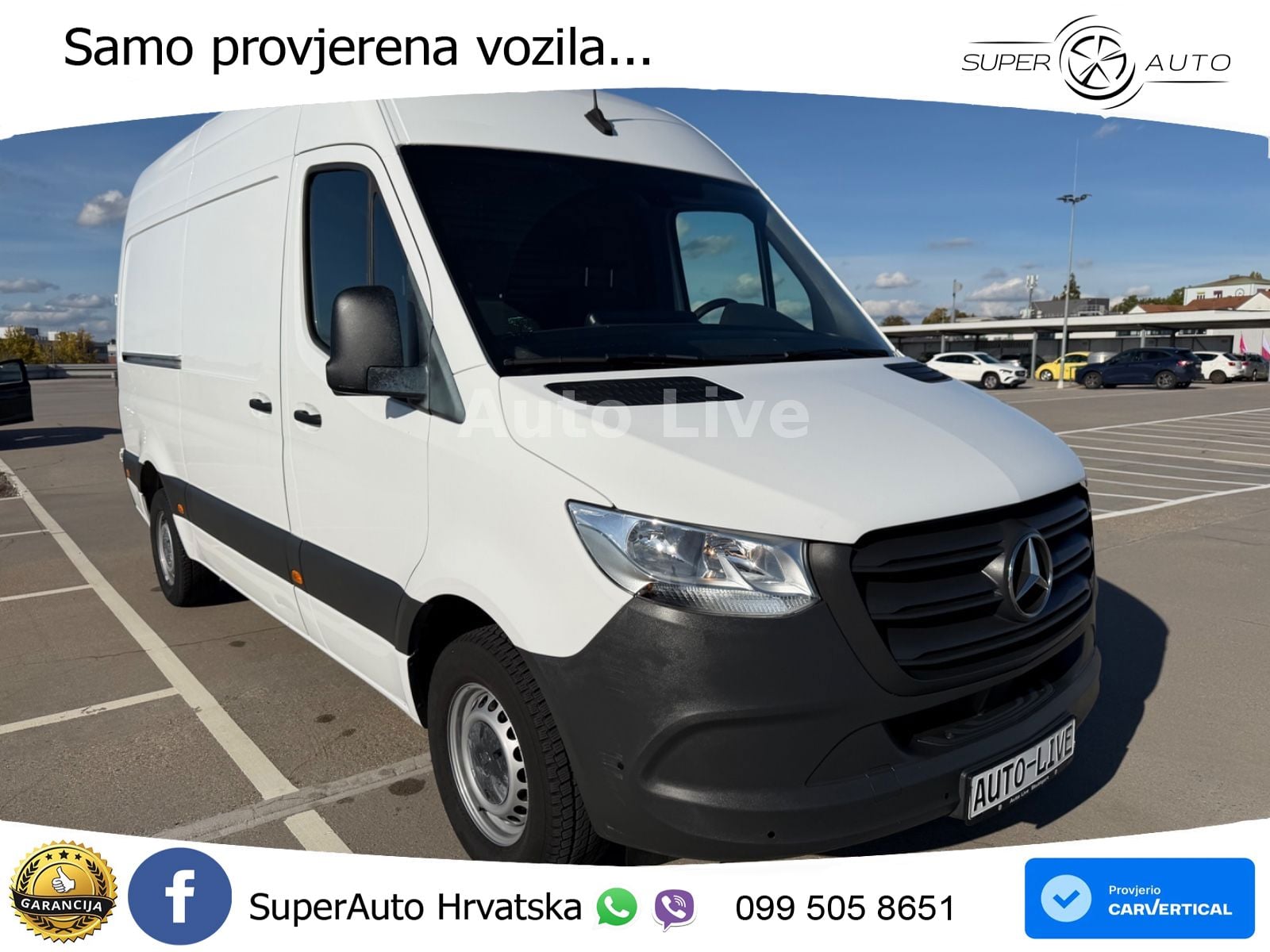 Mercedes-Benz Sprinter 2.0 CDI*MITTEL-HOCH*KAMERA*KLMA*NAVI*E6 150 KS