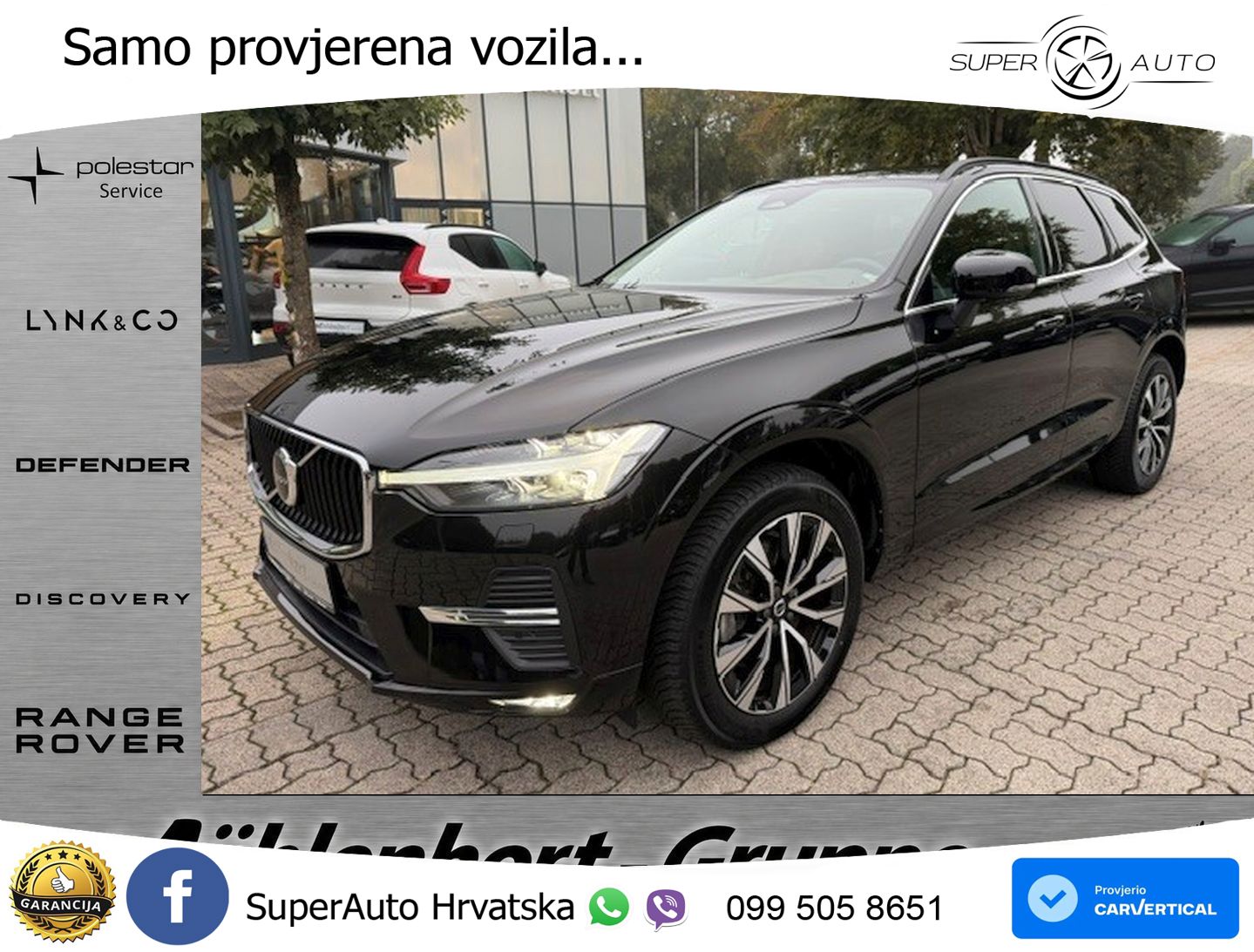 Volvo XC60 B4 Diesel FWD Geartronic LED+GR SJED+ACC