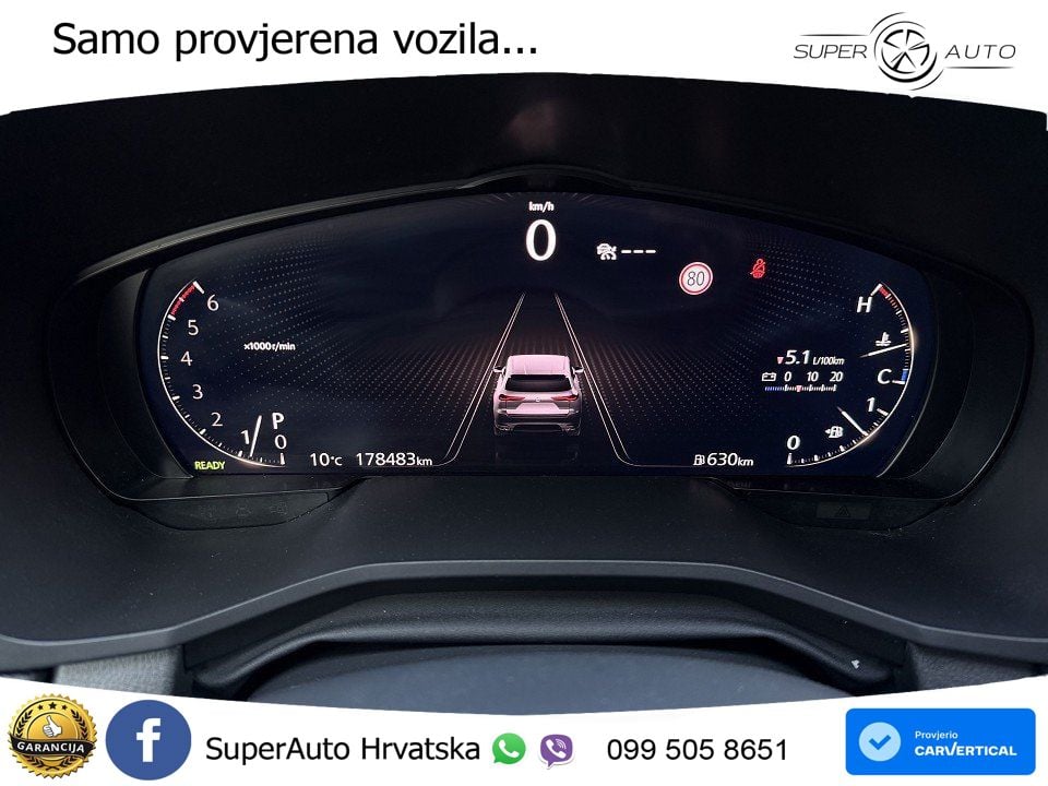 Mazda CX-60 3.3 e-Skyactiv D (254 KS) AWD Automatic MATRIX+GR SJED+KAM