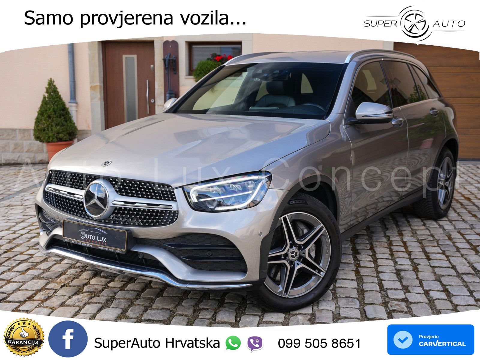 Mercedes GLC 300d (245 KS) 4MATIC G-TRONIC AMG LED+GR SJED+ACC