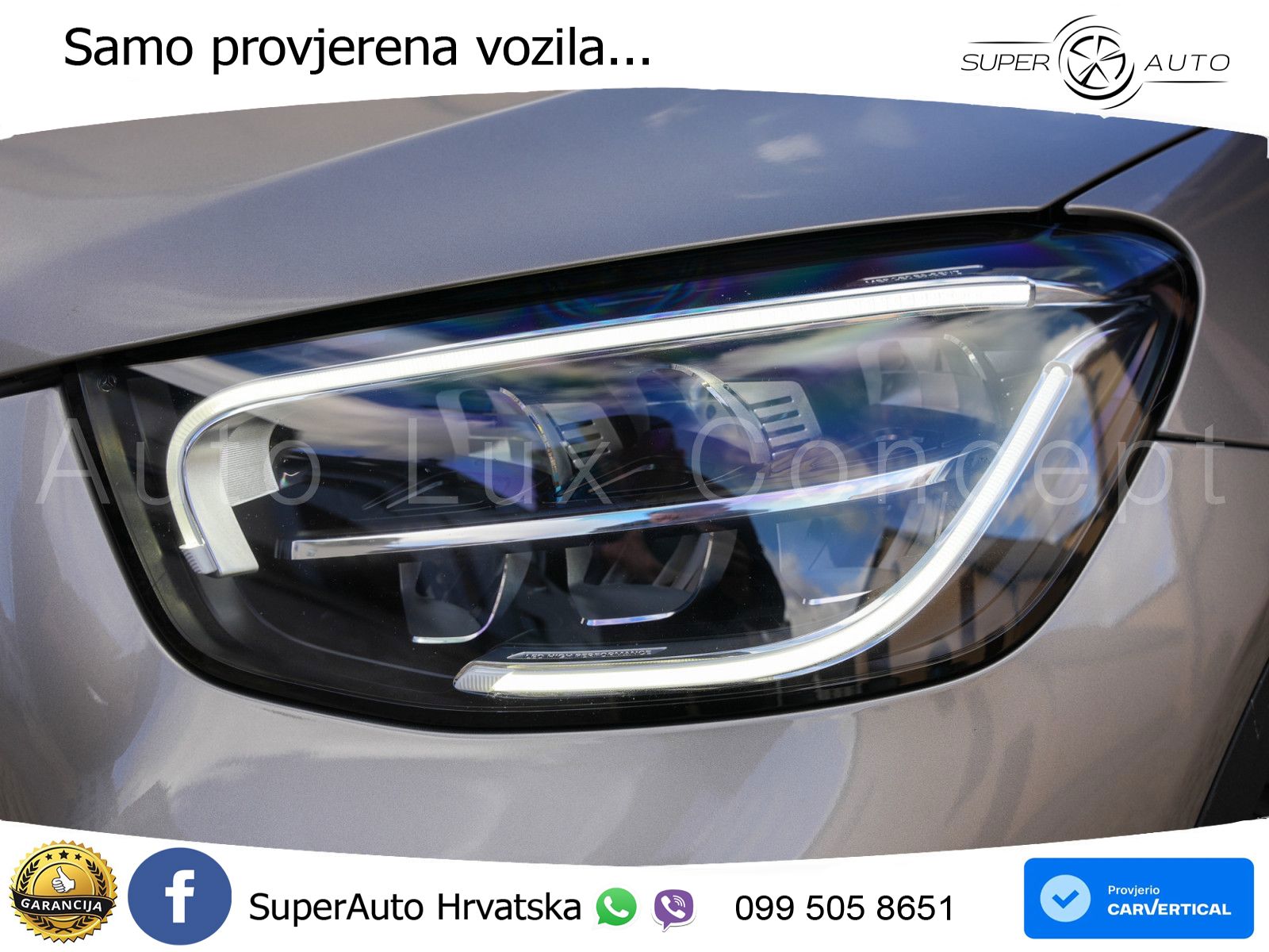 Mercedes GLC 300d (245 KS) 4MATIC G-TRONIC AMG LED+GR SJED+ACC