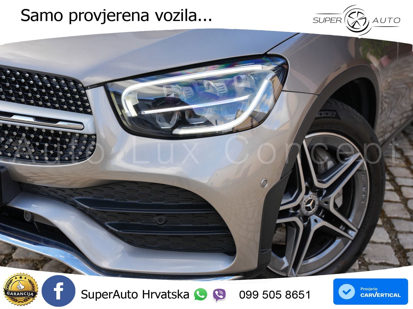 Mercedes GLC 300d (245 KS) 4MATIC G-TRONIC AMG LED+GR SJED+ACC