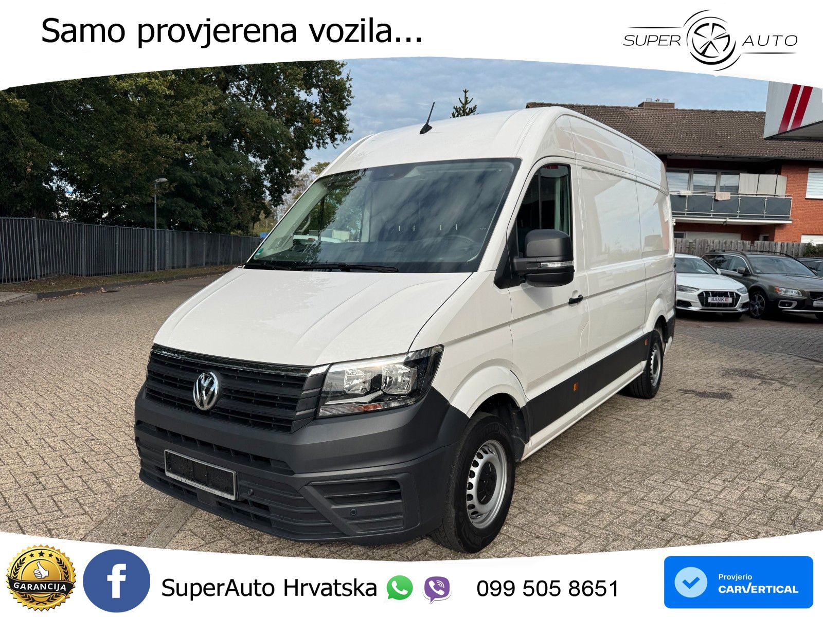 Volkswagen Crafter Kasten 35 mittellang Hochdach FWD 140 KS