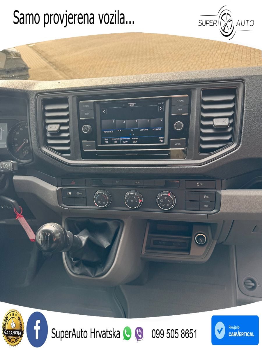 Volkswagen Crafter Kasten 35 mittellang Hochdach FWD 140 KS