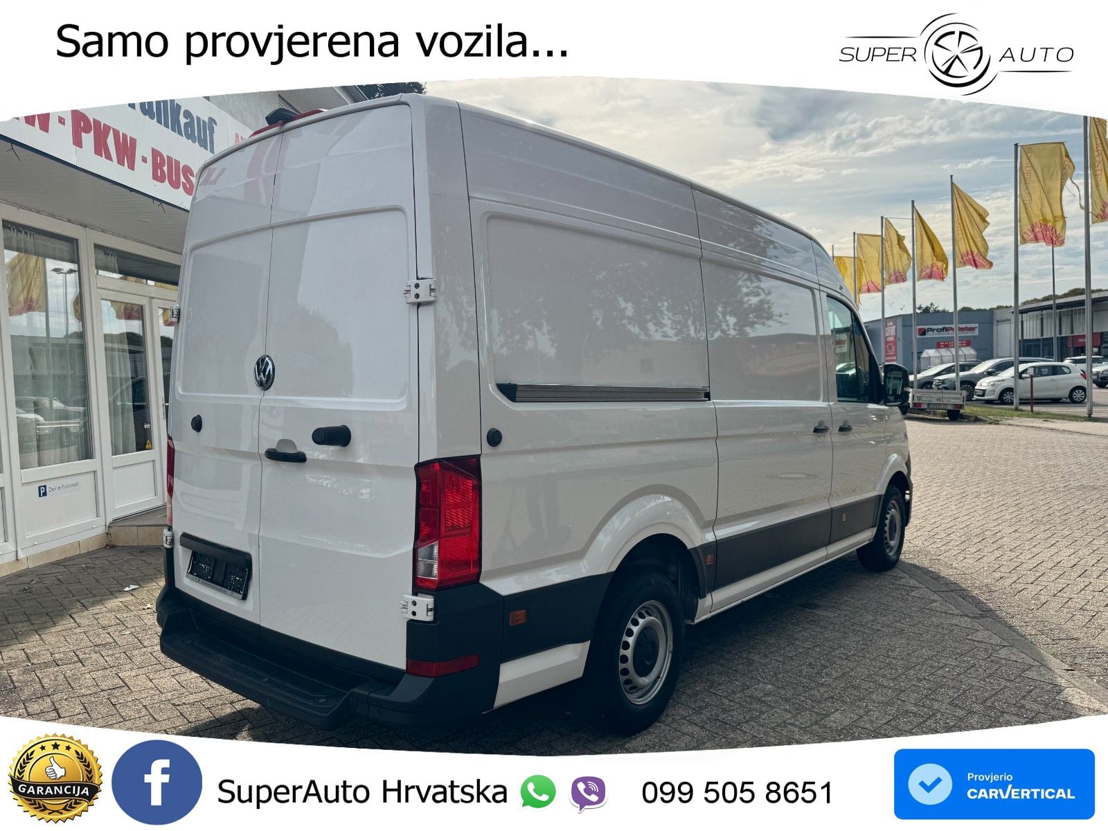 Volkswagen Crafter Kasten 35 mittellang Hochdach FWD 140 KS