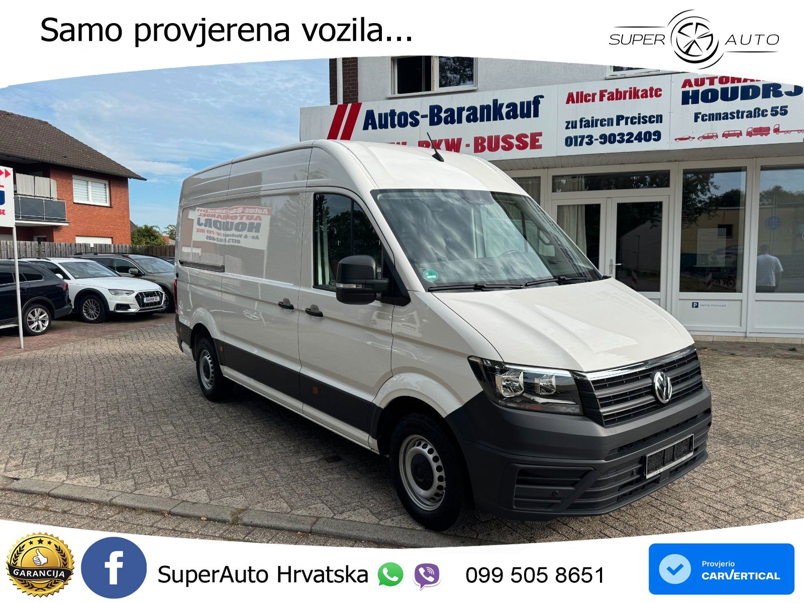 Volkswagen Crafter Kasten 35 mittellang Hochdach FWD 140 KS