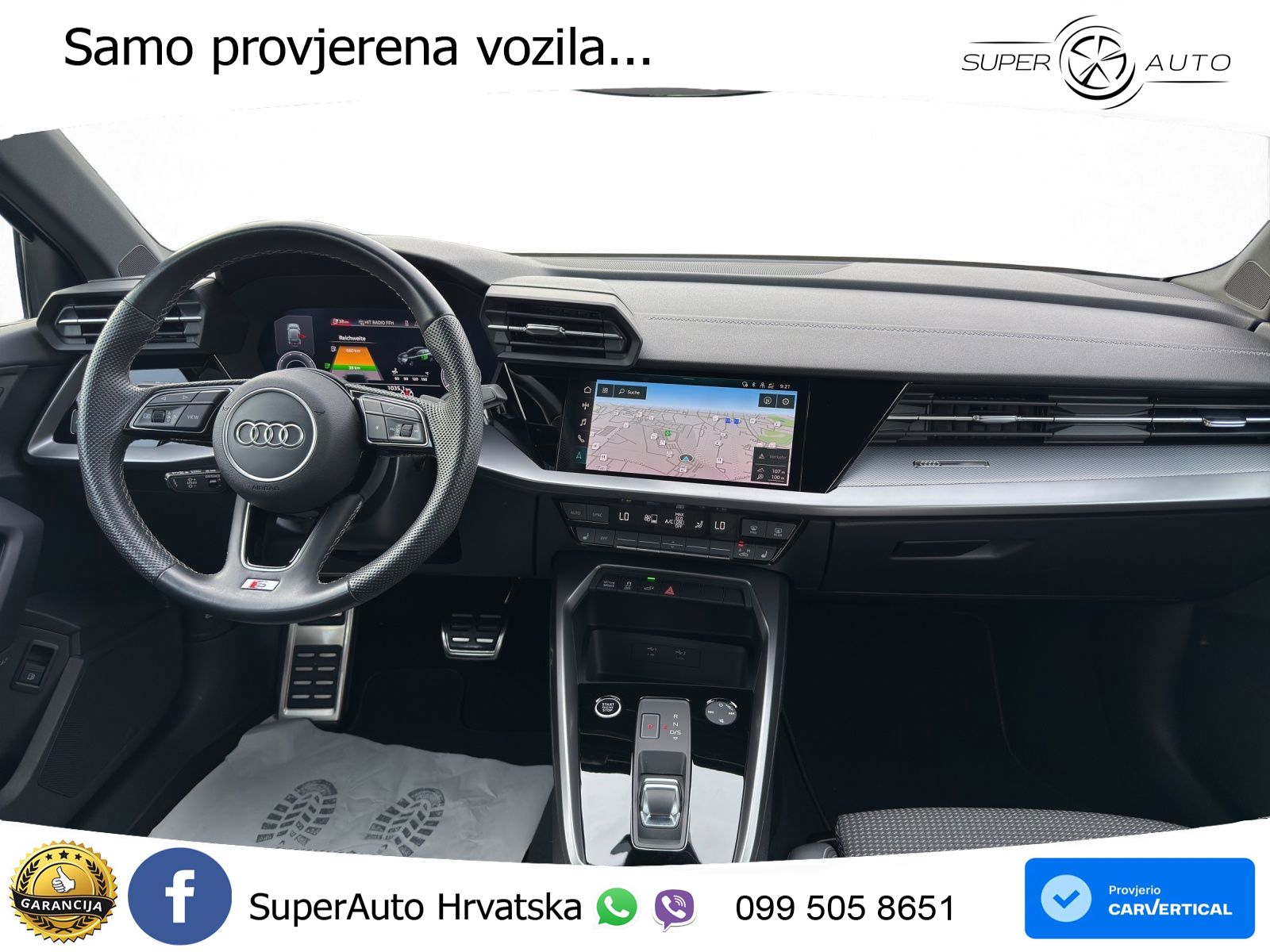 Audi A3 40 TFSIe (204 KS) S tronic S line LED+GR SJED+ACC