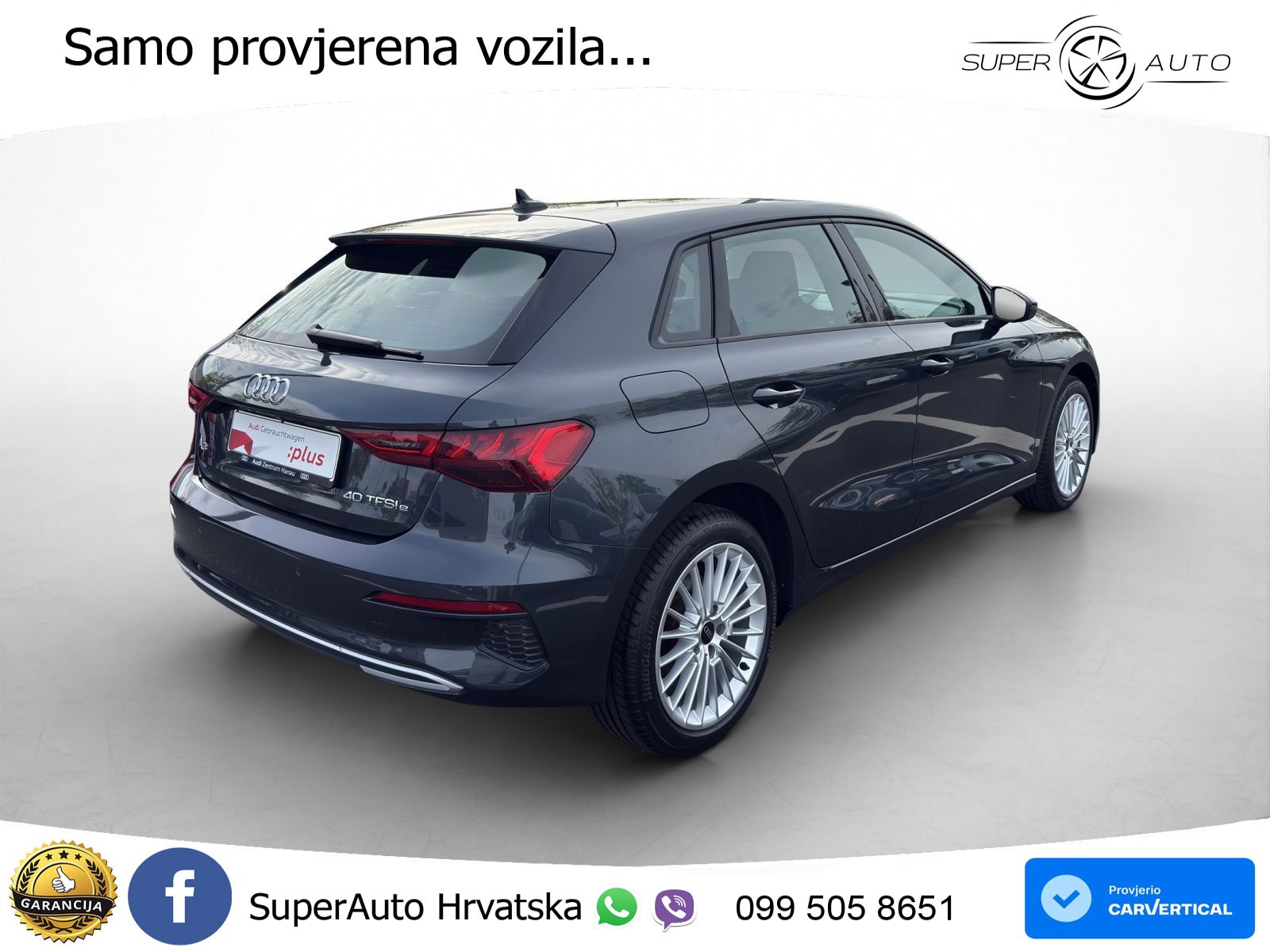Audi A3 40 TFSIe (204 KS) S tronic S line LED+GR SJED+ACC