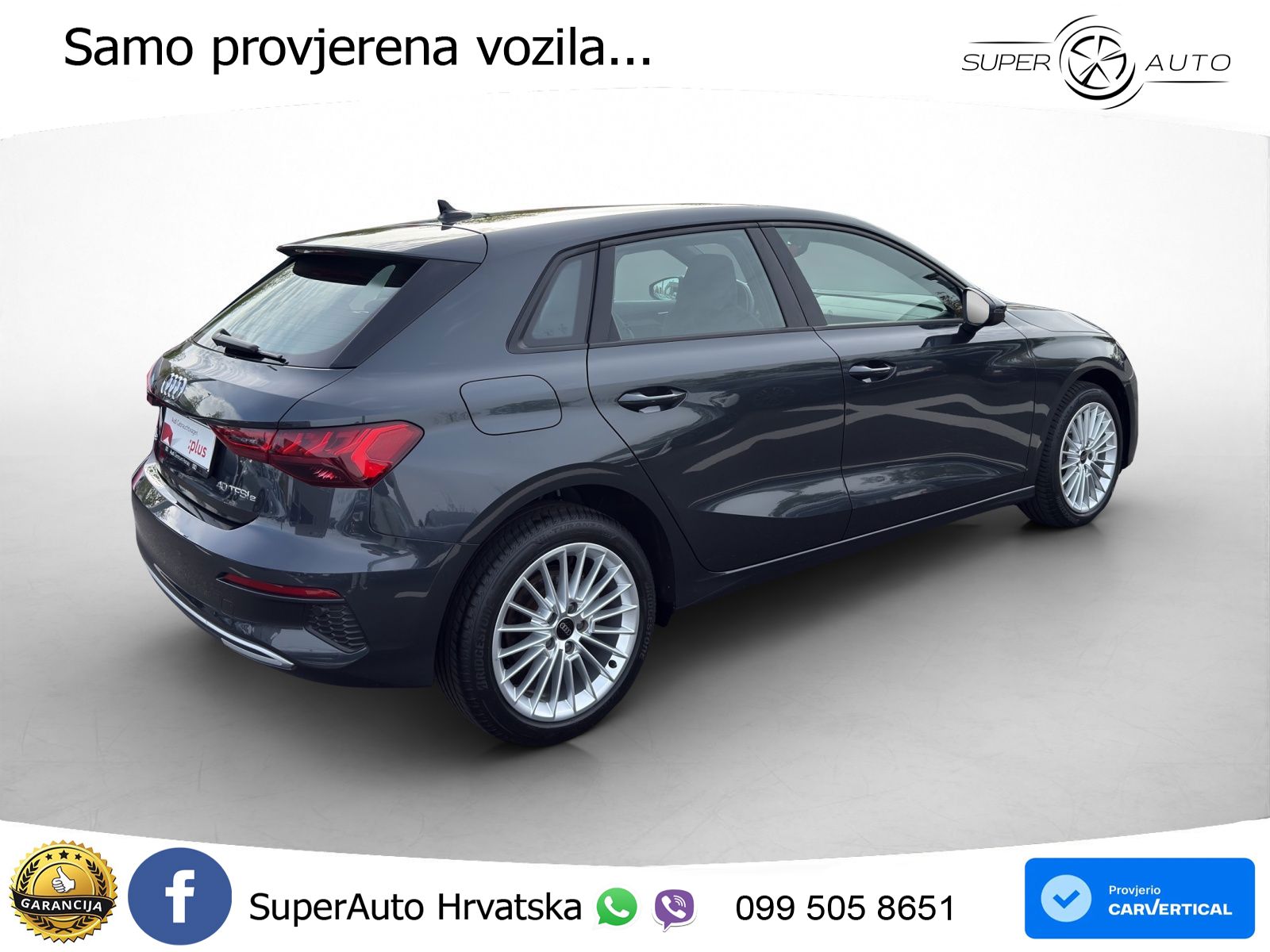 Audi A3 40 TFSIe (204 KS) S tronic S line LED+GR SJED+ACC