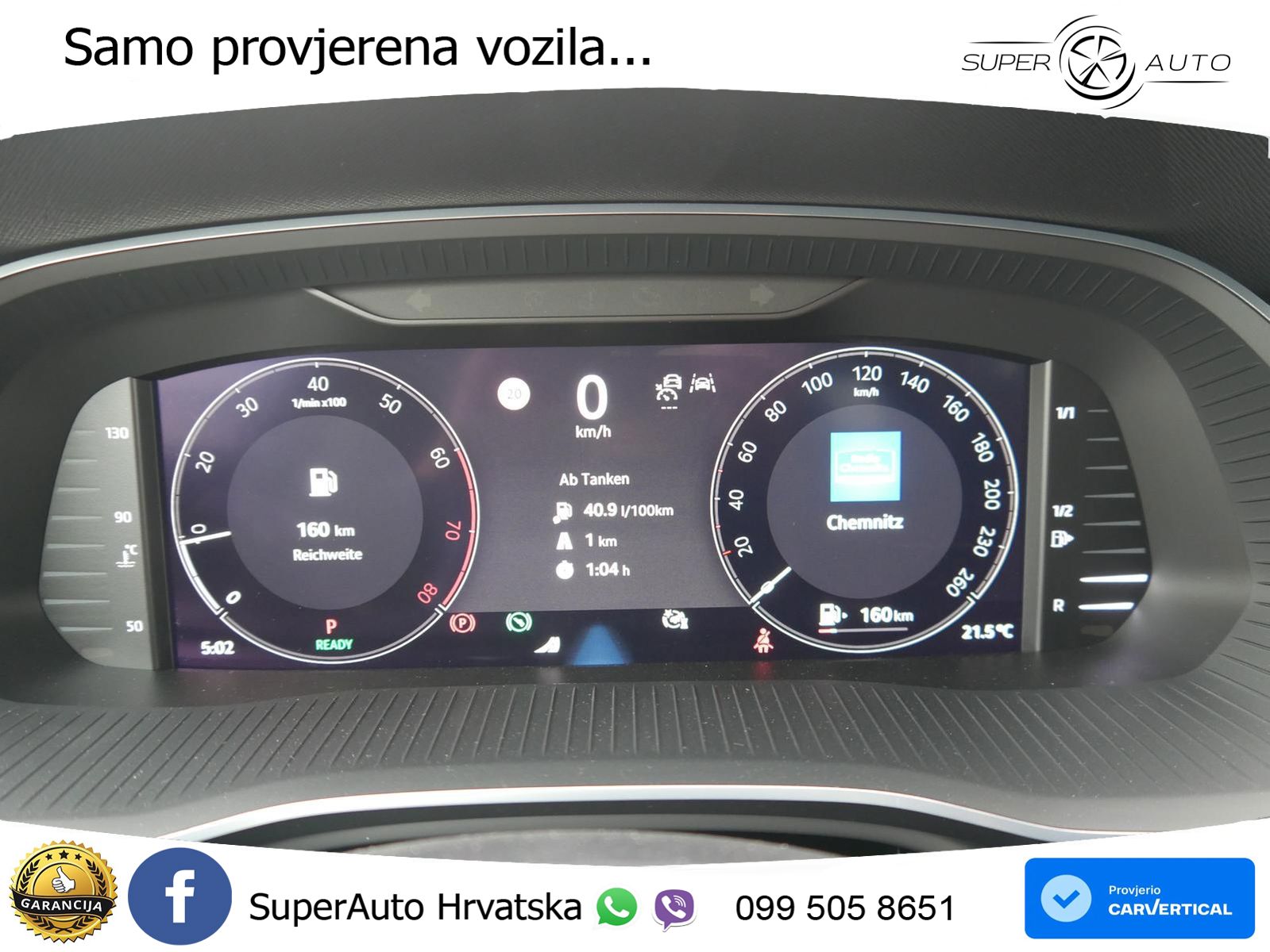 Škoda Octavia Combi 1.5 TSI (150 KS) DSG Selection MATRIX+GR SJED+KAM
