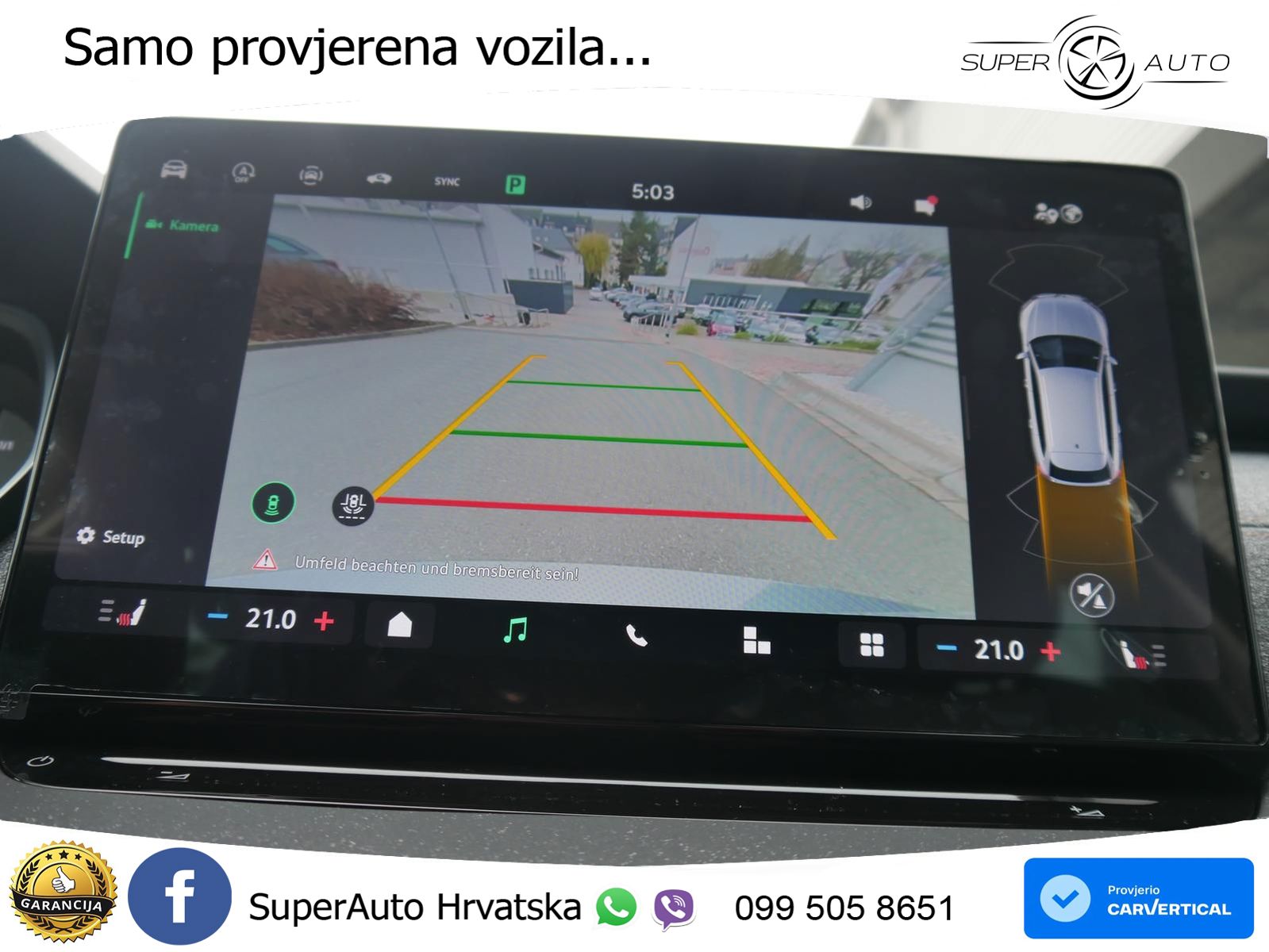 Škoda Octavia Combi 1.5 TSI (150 KS) DSG Selection MATRIX+GR SJED+KAM
