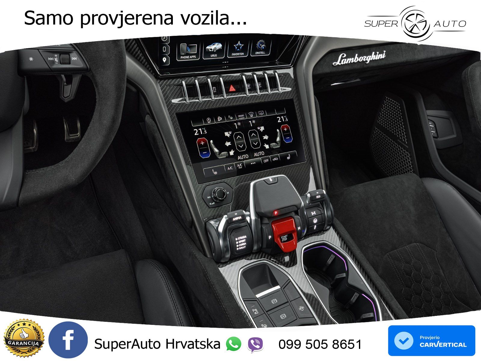 Lamborghini Urus S 4.0 V8 (666 KS) 4WD Automatic LED+GR SJED+ACC