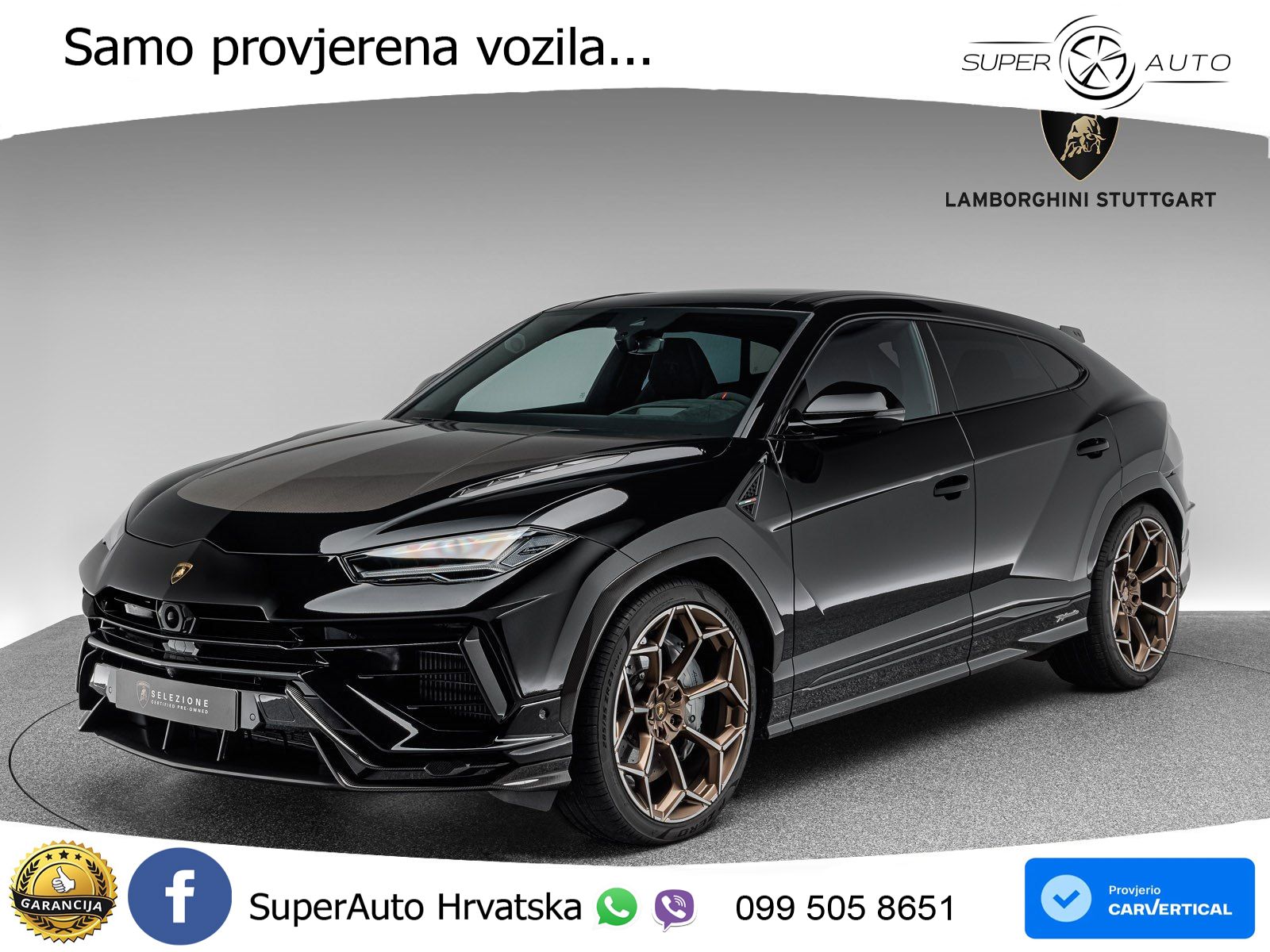 Lamborghini Urus S 4.0 V8 (666 KS) 4WD Automatic LED+GR SJED+ACC
