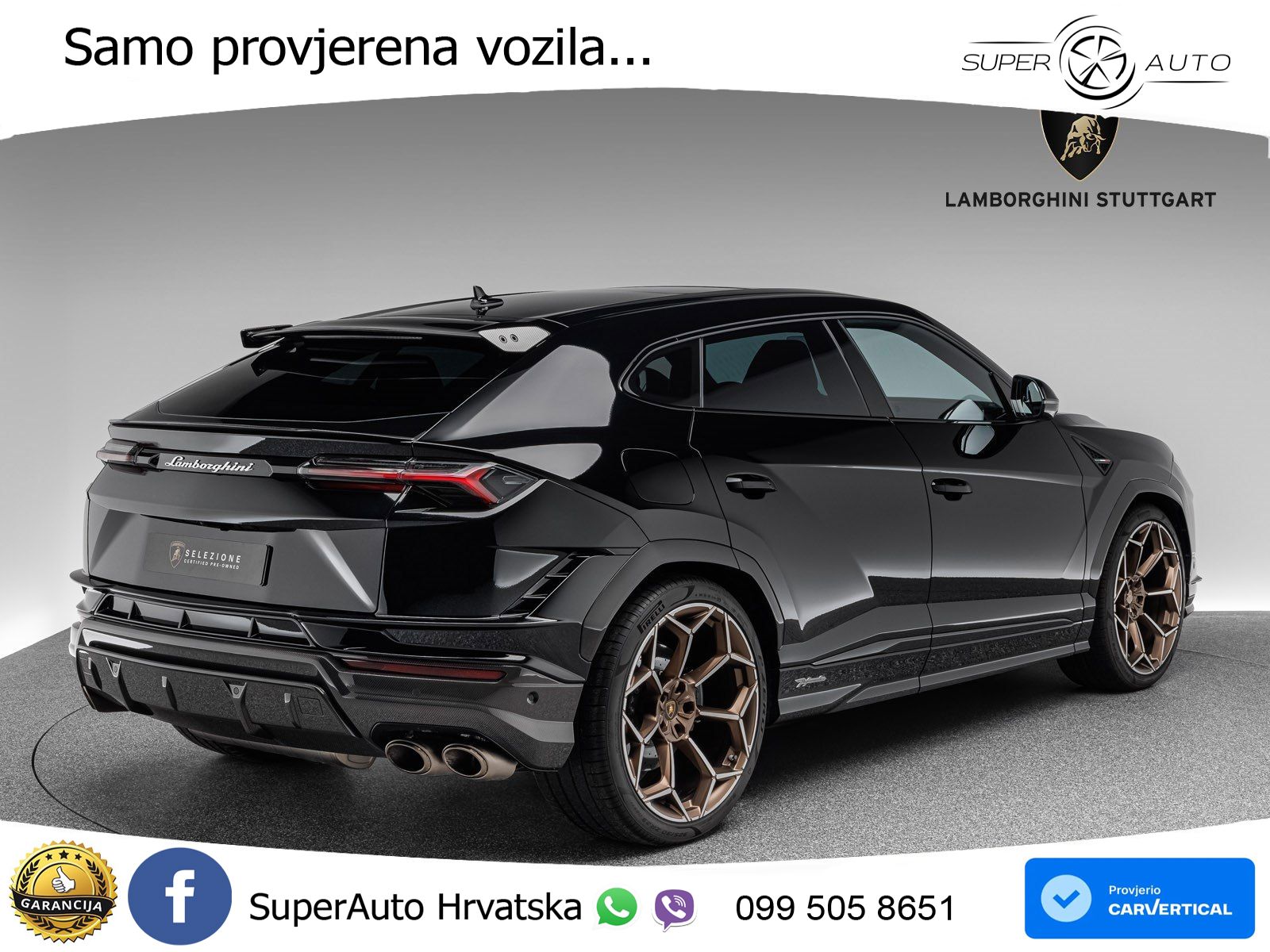 Lamborghini Urus S 4.0 V8 (666 KS) 4WD Automatic LED+GR SJED+ACC