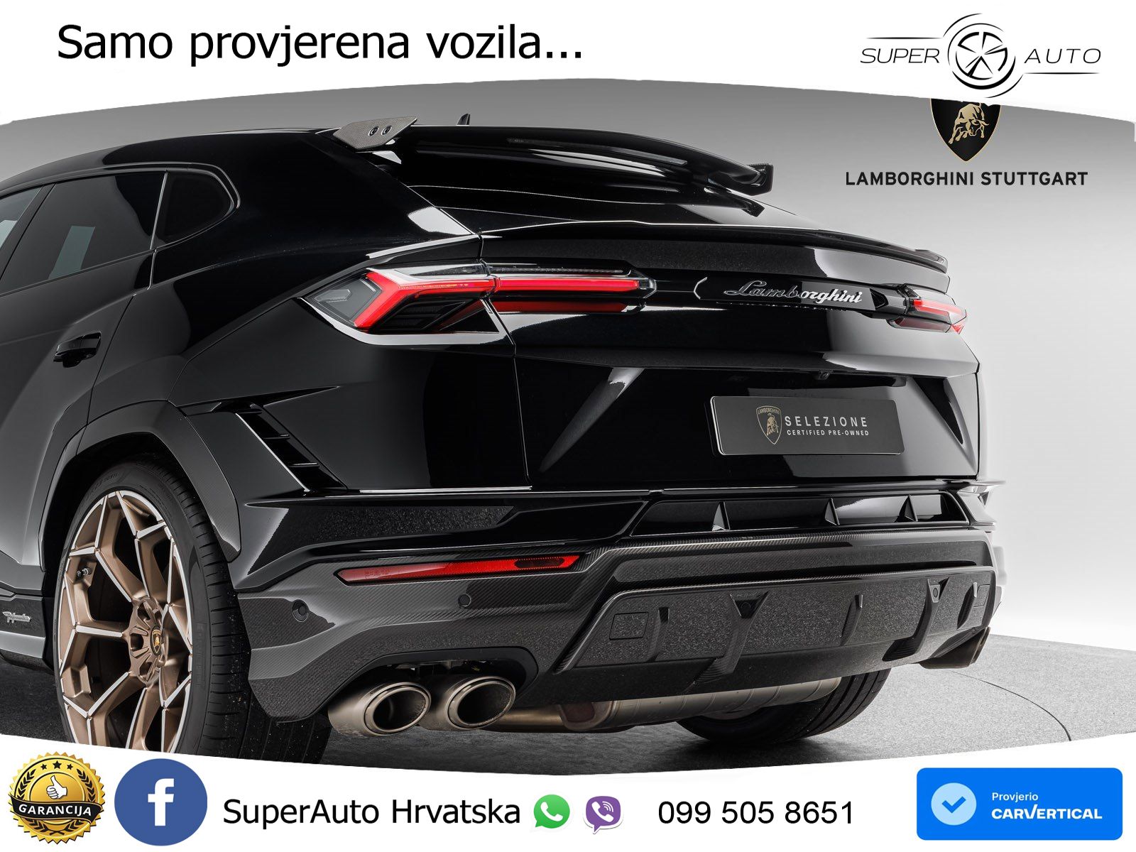 Lamborghini Urus S 4.0 V8 (666 KS) 4WD Automatic LED+GR SJED+ACC