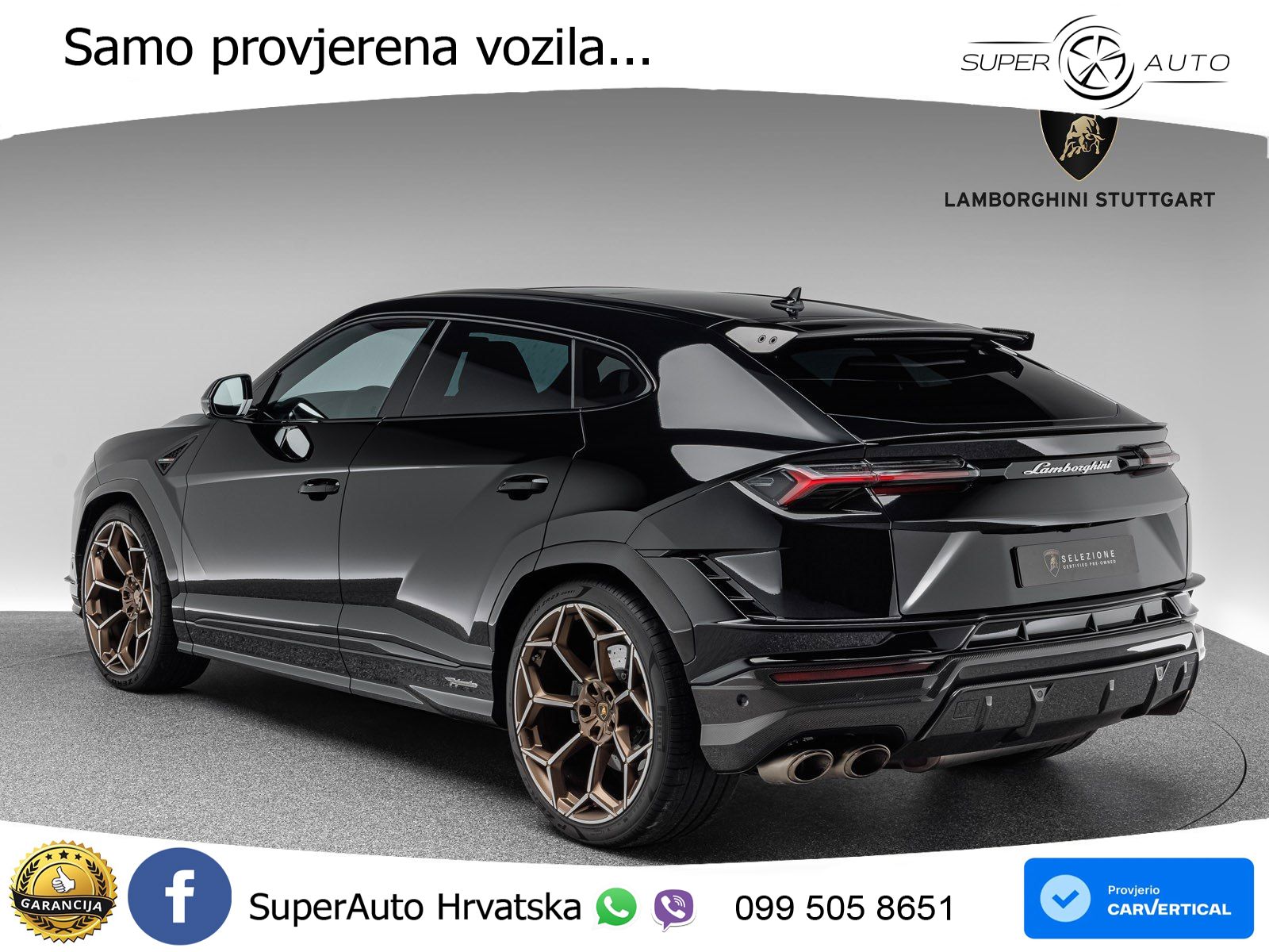 Lamborghini Urus S 4.0 V8 (666 KS) 4WD Automatic LED+GR SJED+ACC