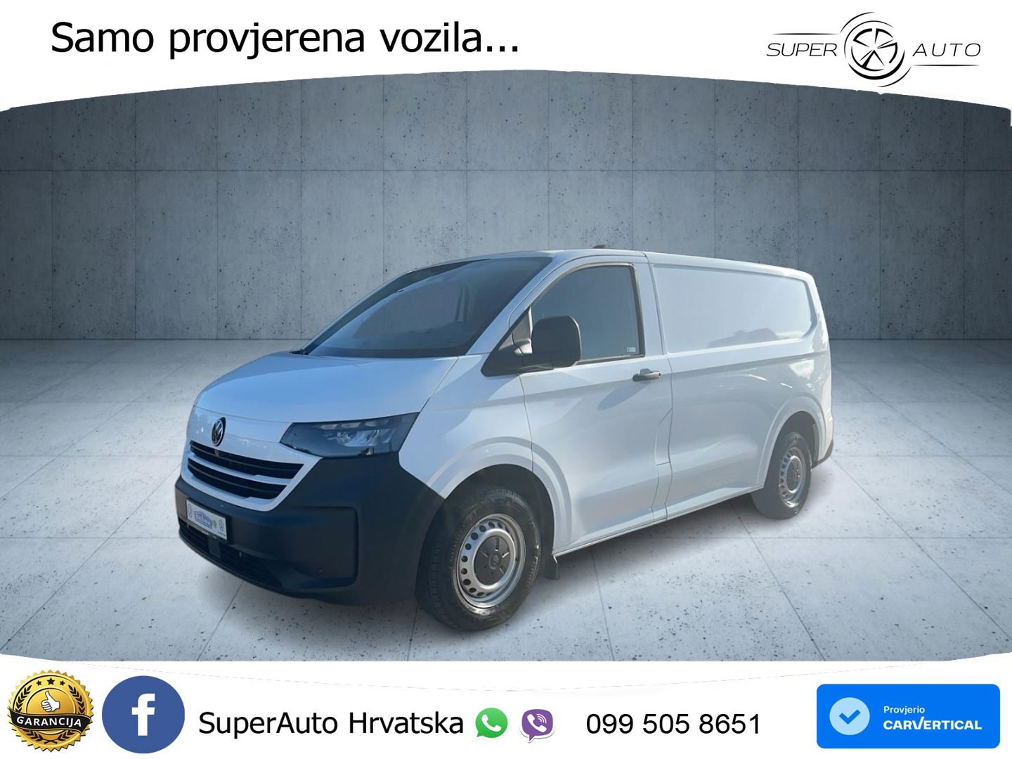 Volkswagen T7 Transporter KR TDI AHK KAMERA GRA LED CARPLAY 110 KS