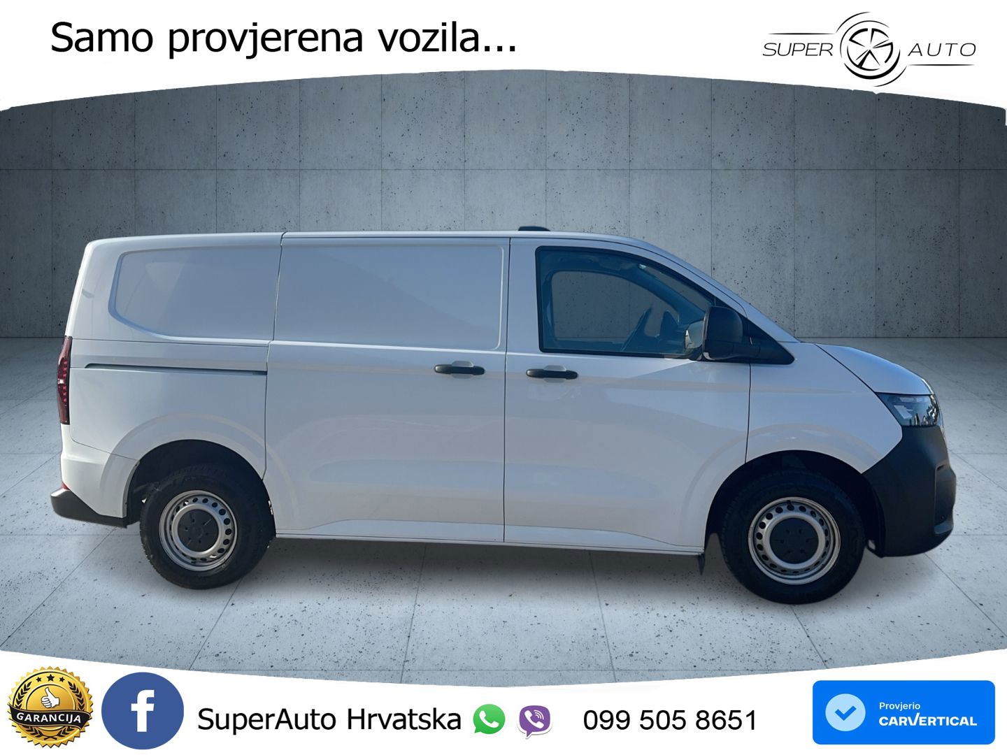Volkswagen T7 Transporter KR TDI AHK KAMERA GRA LED CARPLAY 110 KS
