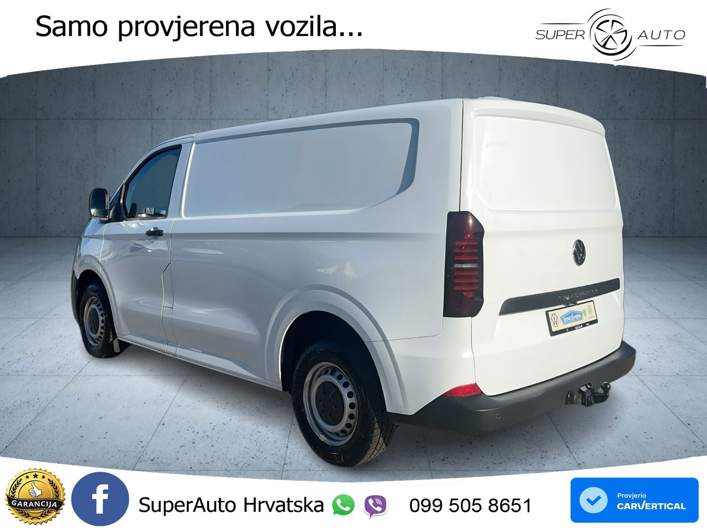 Volkswagen T7 Transporter KR TDI AHK KAMERA GRA LED CARPLAY 110 KS