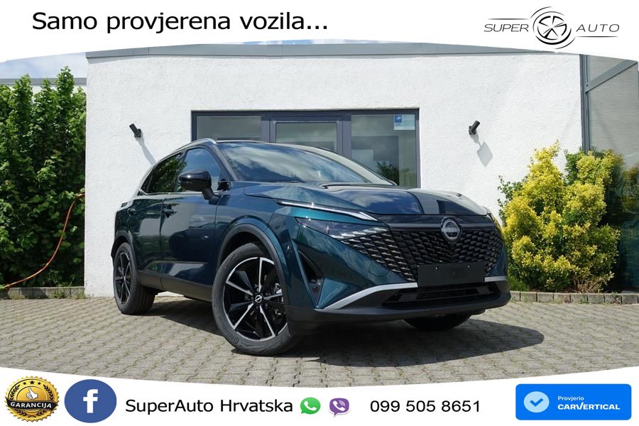 Nissan Qashqai 1.3 DIG-T (158 KS) 4x4 Xtronic Tekna LED+GR SJED+ACC
