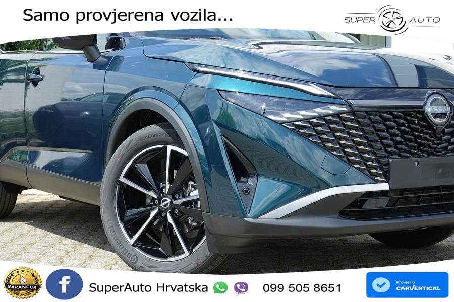 Nissan Qashqai 1.3 DIG-T (158 KS) 4x4 Xtronic Tekna LED+GR SJED+ACC