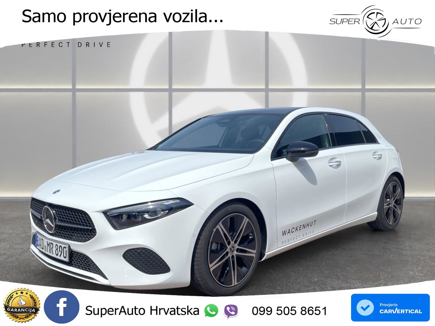 Mercedes-Benz A 180 7G-DCT LED+GR SJED+ACC