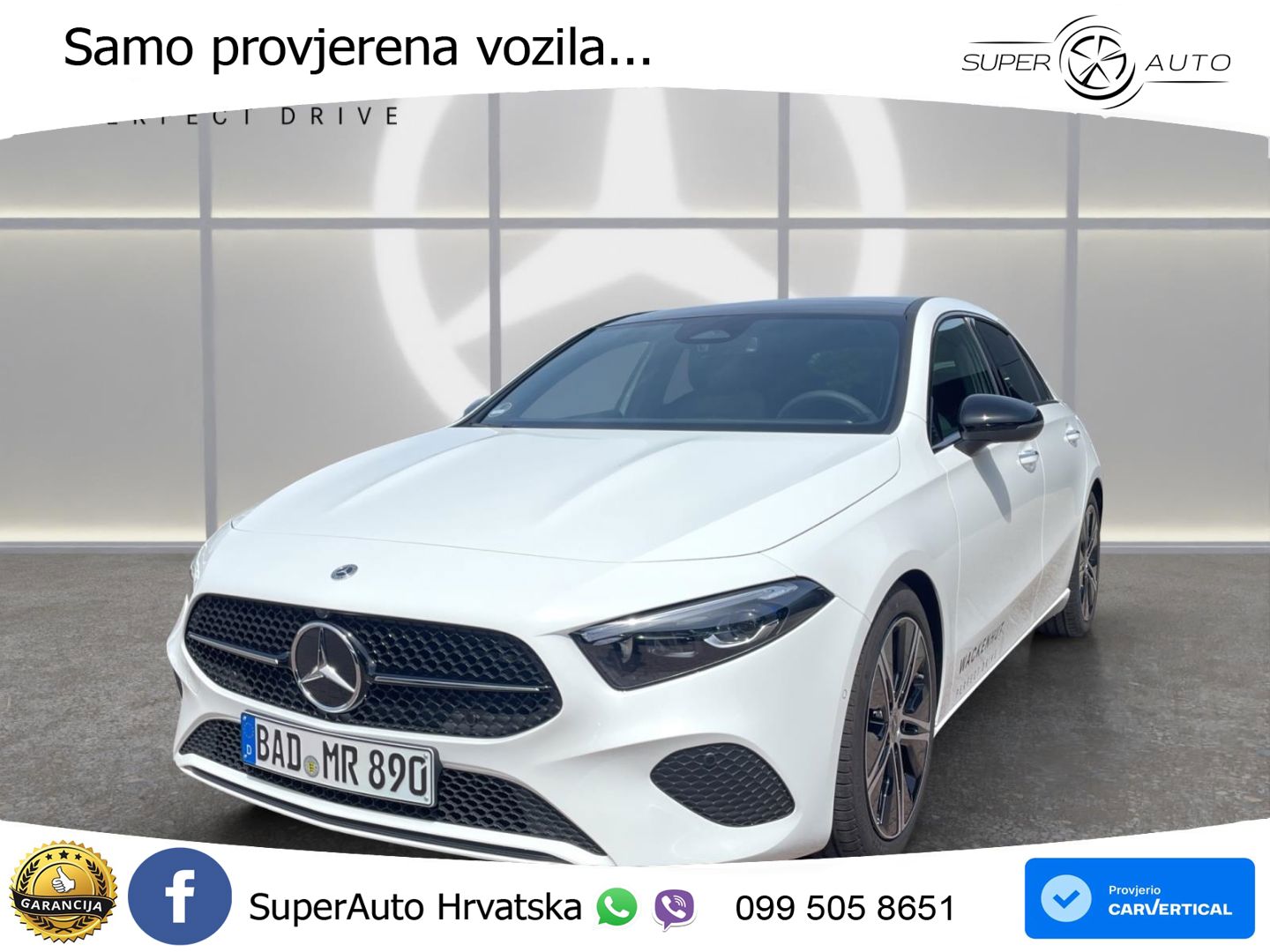 Mercedes-Benz A 180 7G-DCT LED+GR SJED+ACC