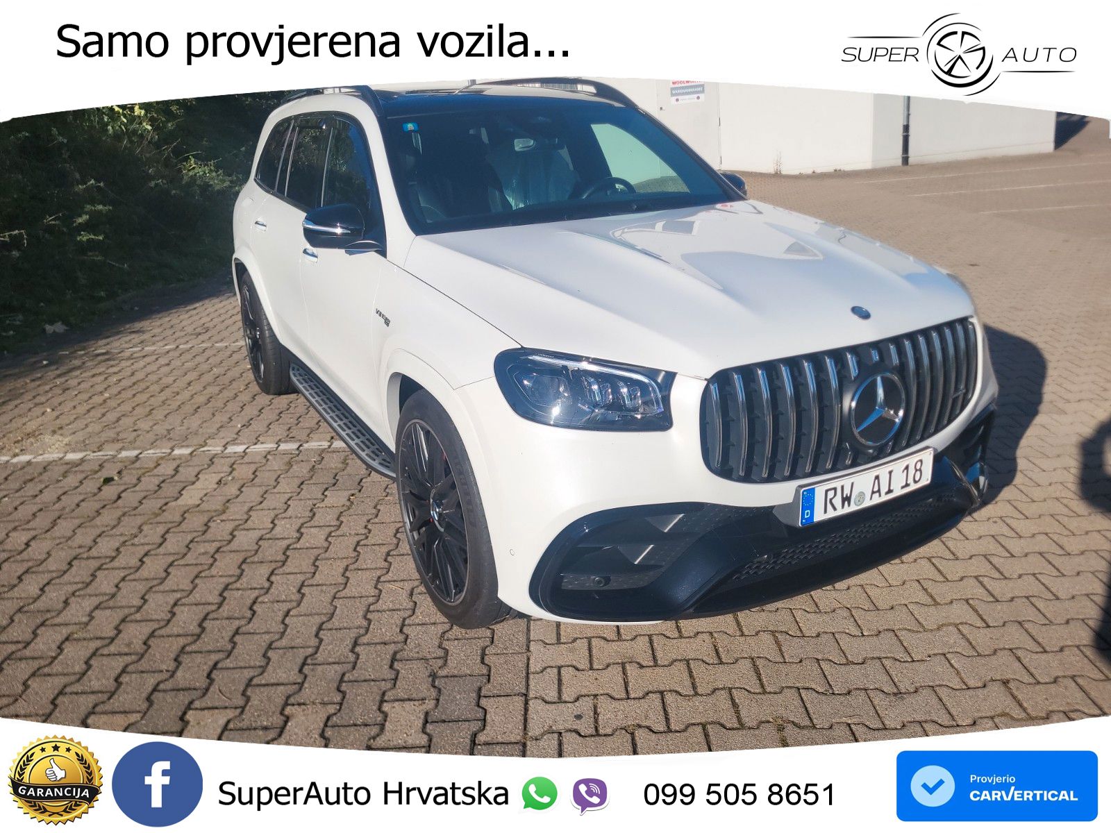Mercedes-Benz GLS AMG GLS 63 V8 EQ Boost 4MATIC+ TCT ACC+HEAD+4xGR SJED+360+PANO