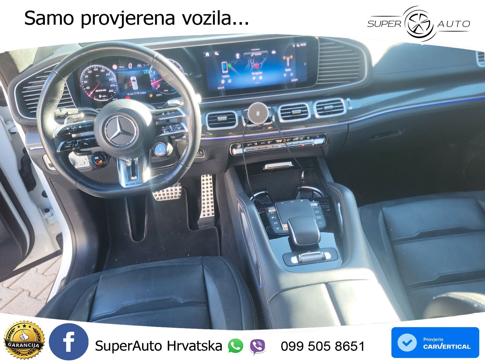 Mercedes-Benz GLS AMG GLS 63 V8 EQ Boost 4MATIC+ TCT ACC+HEAD+4xGR SJED+360+PANO