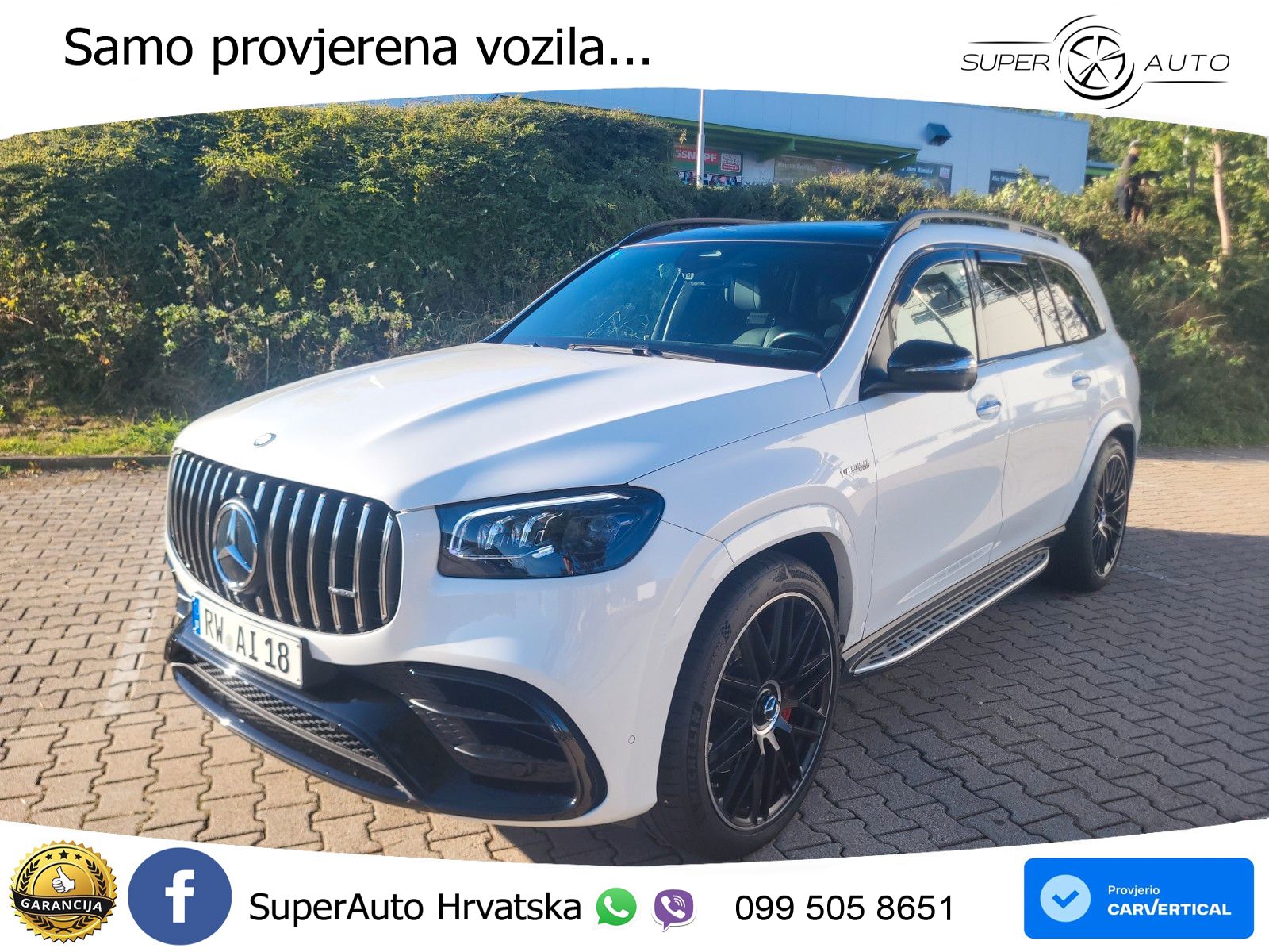 Mercedes-Benz GLS AMG GLS 63 V8 EQ Boost 4MATIC+ TCT ACC+HEAD+4xGR SJED+360+PANO
