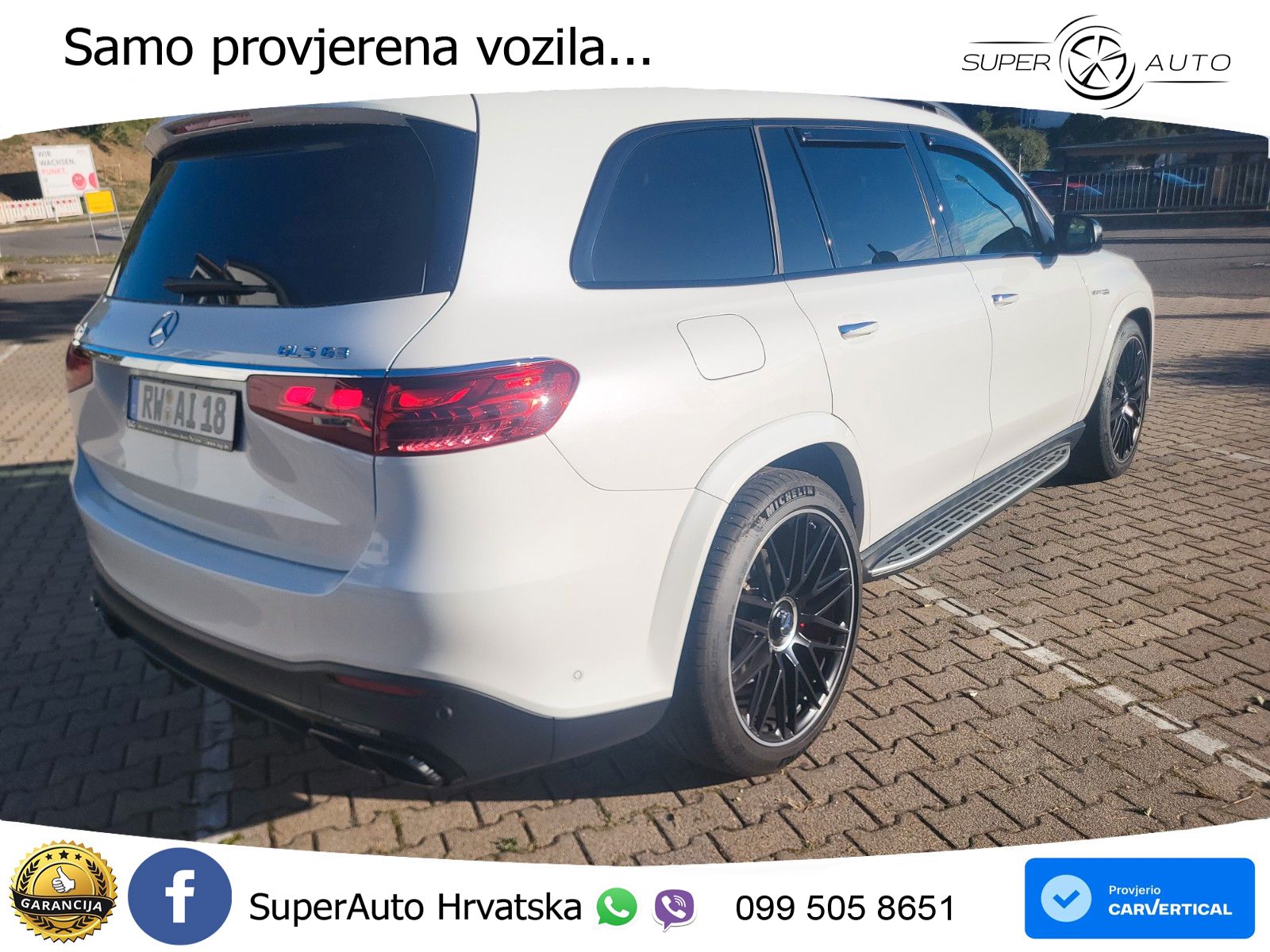 Mercedes-Benz GLS AMG GLS 63 V8 EQ Boost 4MATIC+ TCT ACC+HEAD+4xGR SJED+360+PANO