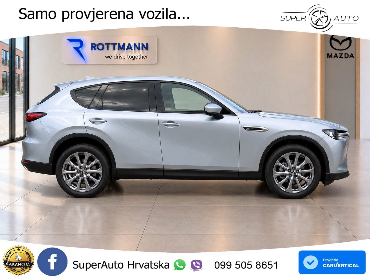 Mazda CX-60 3.3 e-Skyactiv D (254 KS) AWD Automatic LED+GR SJED+ACC