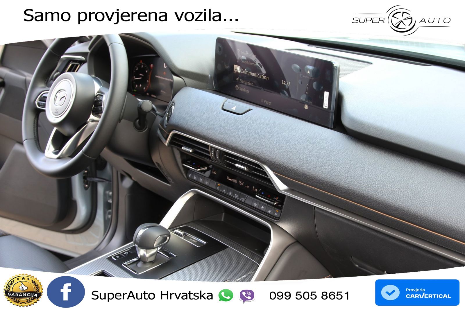 Mazda CX-60 3.3 e-Skyactiv D (254 KS) AWD Automatic LED+GR SJED+ACC